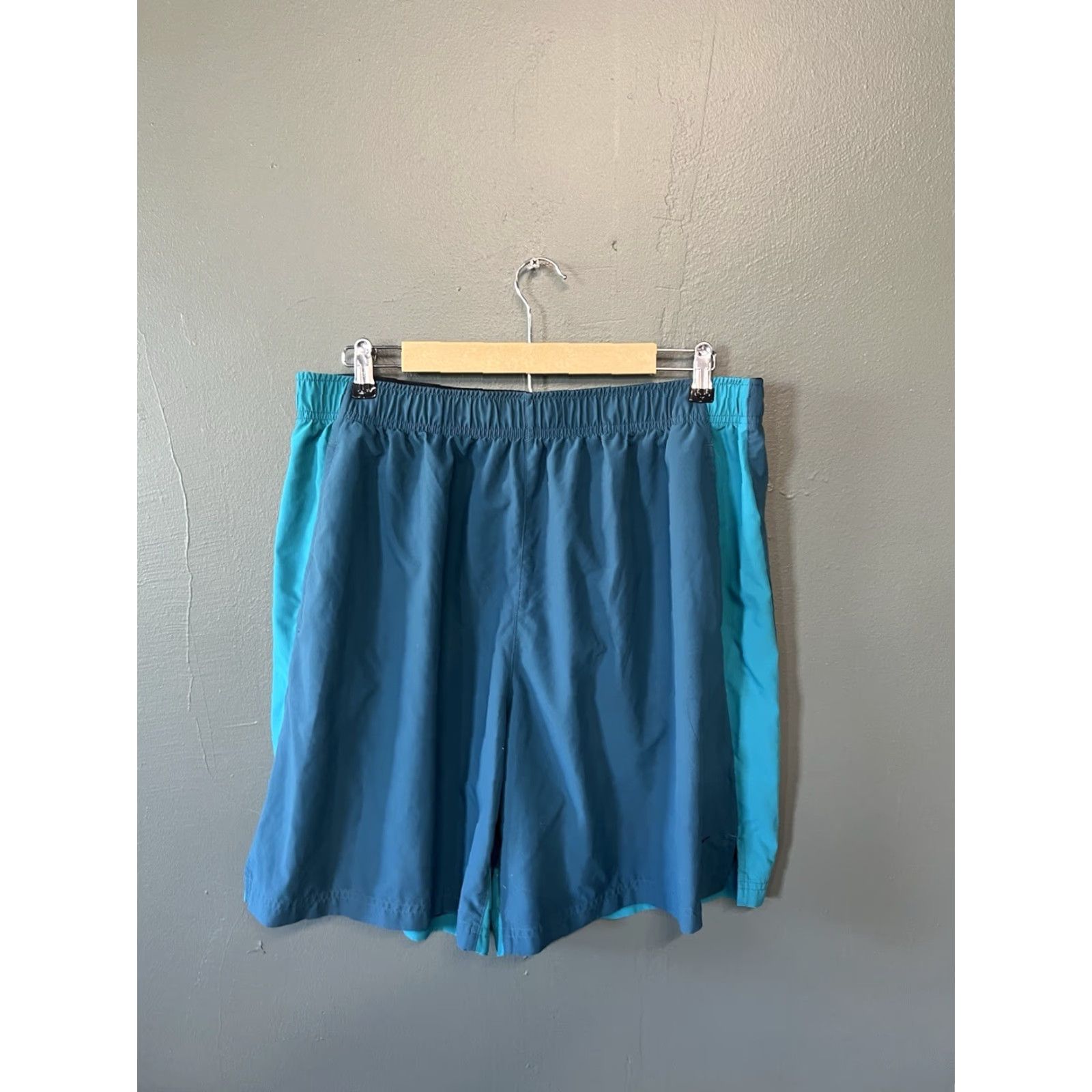 Nike NIKE FLEX Men's Athletic Shorts 2XL Blue Workout Gym Training Size US 39 - 2 Thumbnail