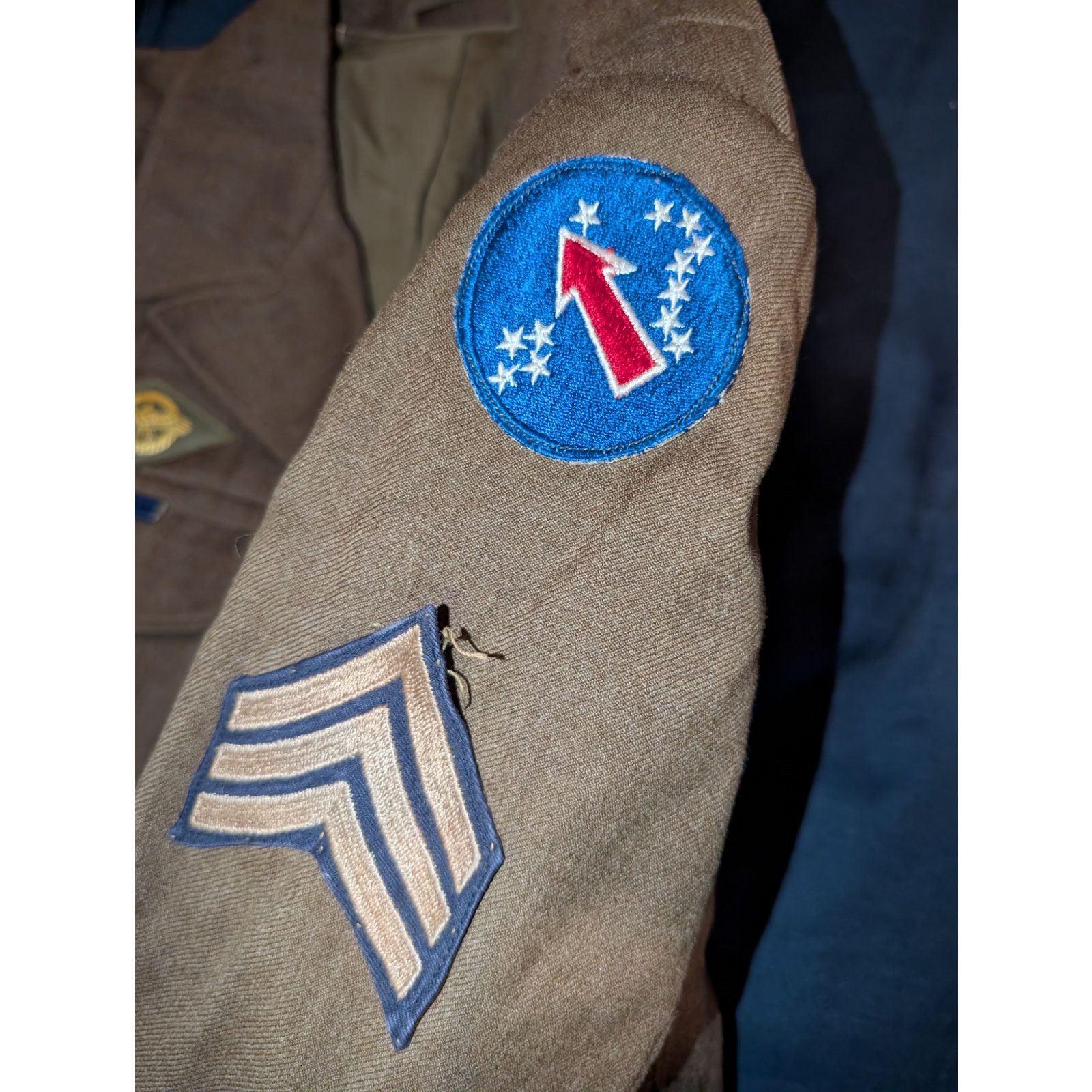 Alpha Industries Vintage WWII WW2 Ike Jacket M1944 Jacket Wool Olive 36R XS Size US XS / EU 42 / 0 - 3 Thumbnail