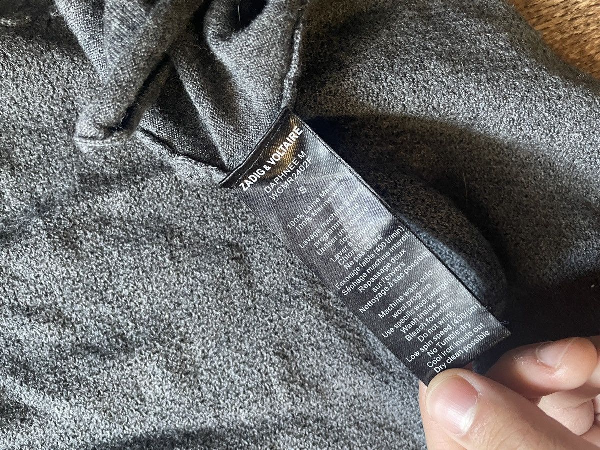 Zadig & Voltaire Zadig & Voltaire 100% wool cardigan sweater Size S / US 4 / IT 40 - 6 Thumbnail