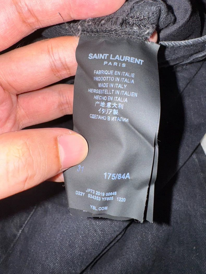 Saint Laurent Paris Saint Laurent Paris Jeans Size US 31 - 4 Thumbnail