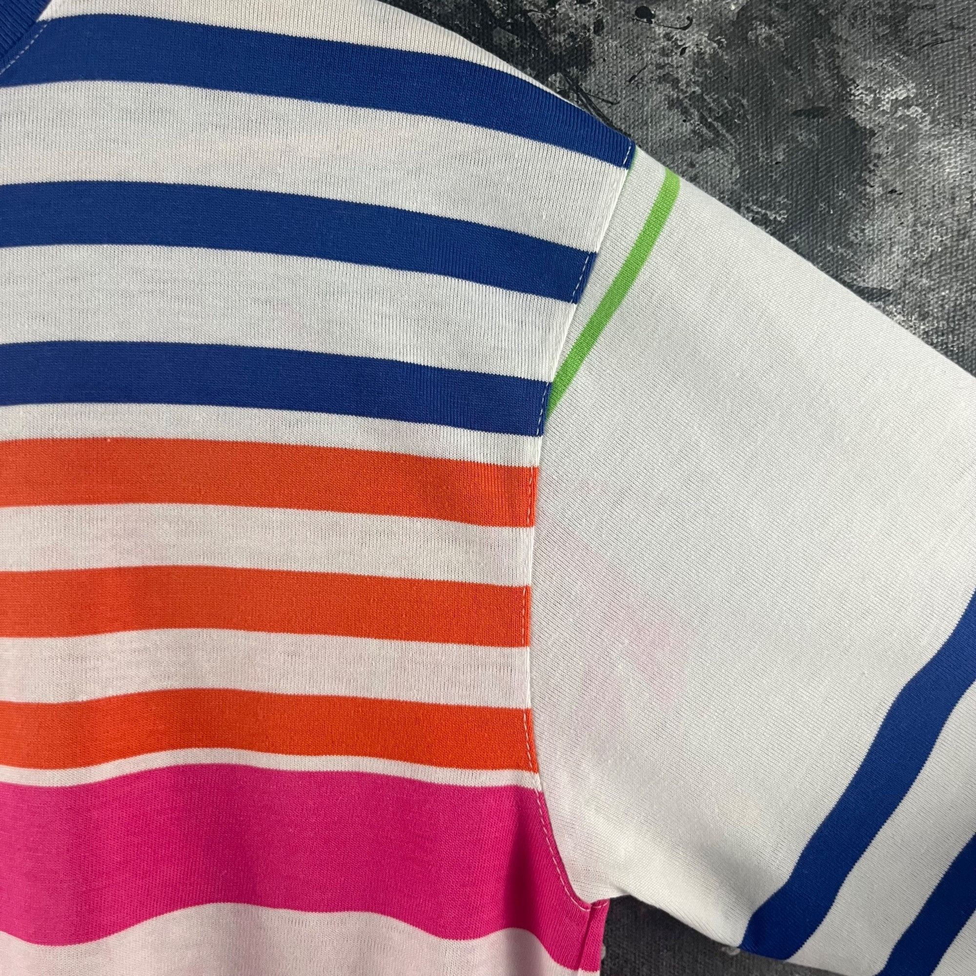Vintage Vintage 80’s Stripe summer shirt Size US M / EU 48-50 / 2 - 4 Thumbnail