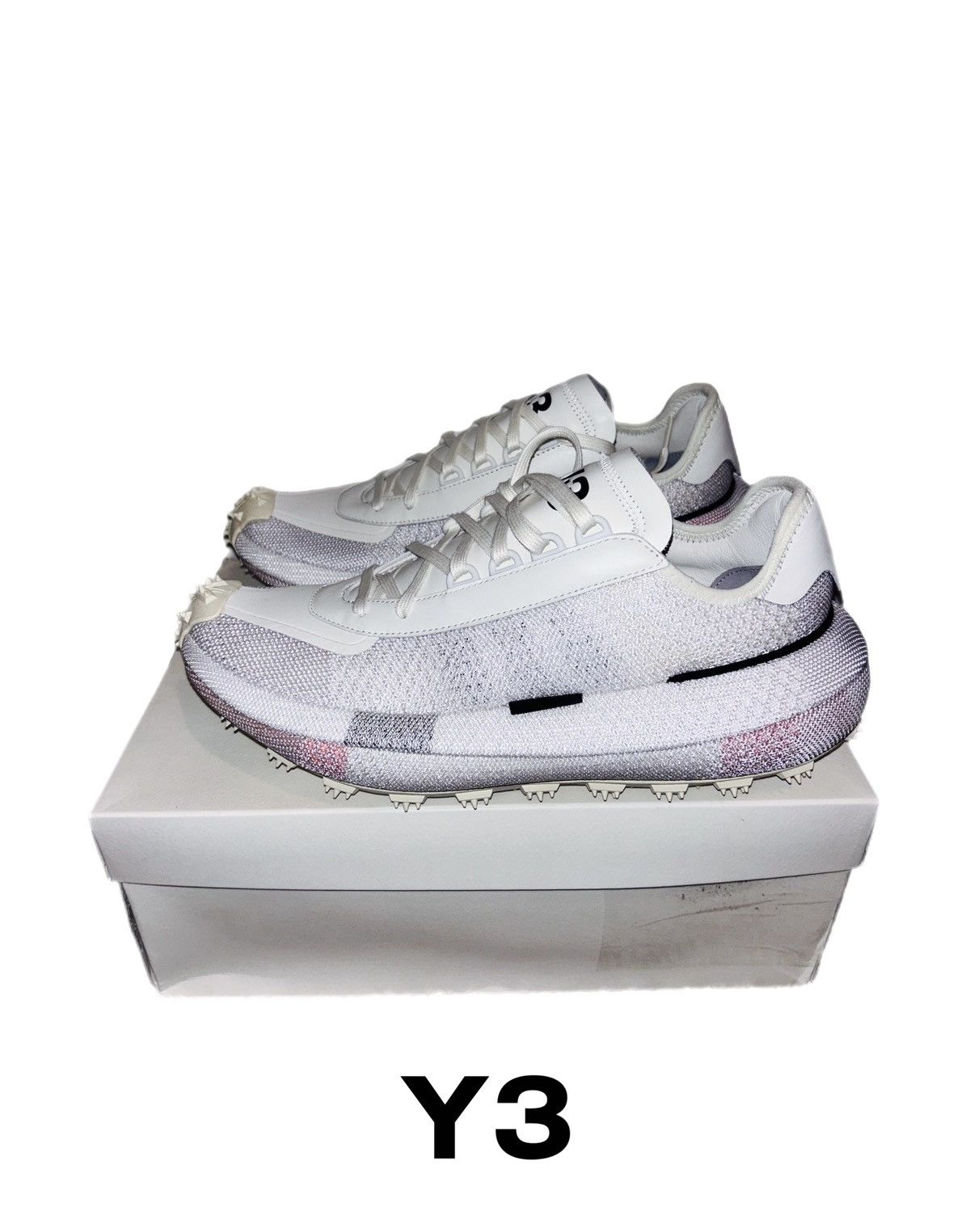 Y-3 Y-3 MAKURA 'CORE WHITE ORANGE' Size US 11 / EU 44 - 3 Thumbnail