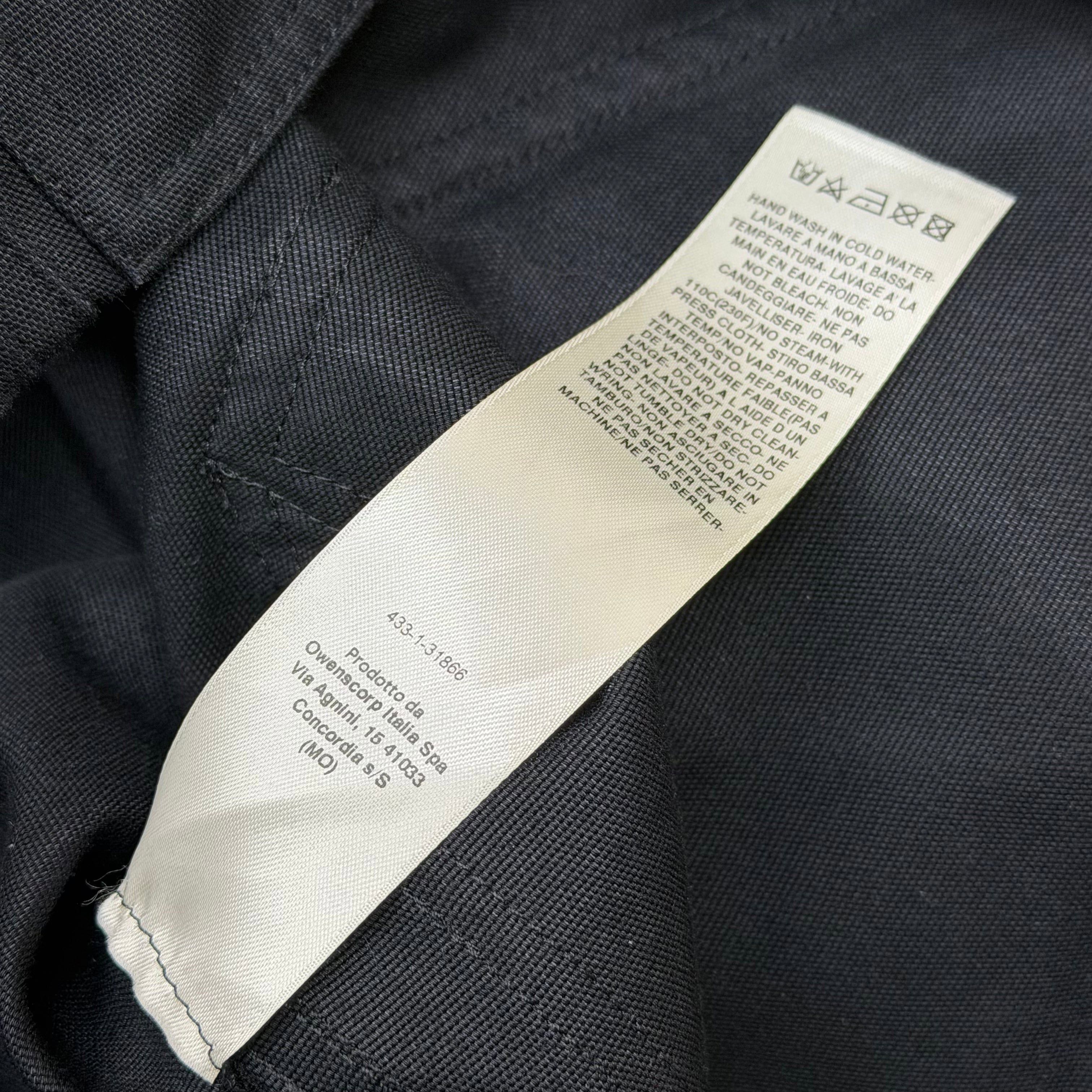 Rick Owens Rick Owens Tour Alice Shirt Jacket Black 50 (M) Size US M / EU 48-50 / 2 - 7 Thumbnail
