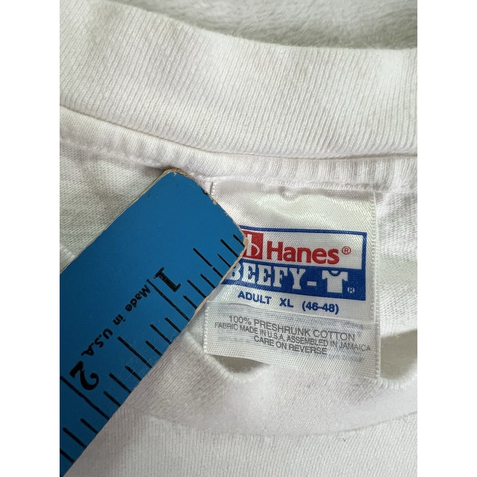 Hanes Vintage Dave Miller Comic T-Shirt XL “Same Planet Different Size US XL / EU 56 / 4 - 4 Thumbnail