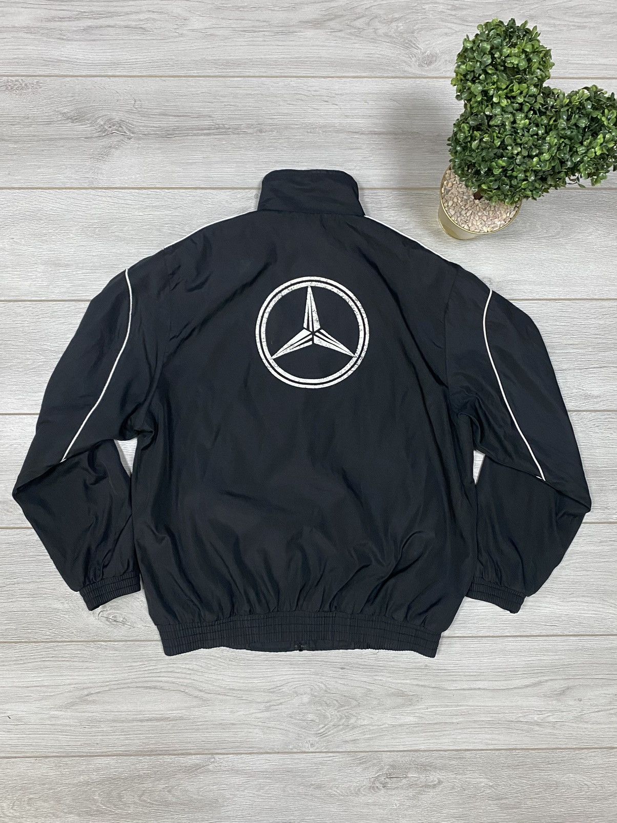 Warsteiner Mercedes reversible vintage racing jacket