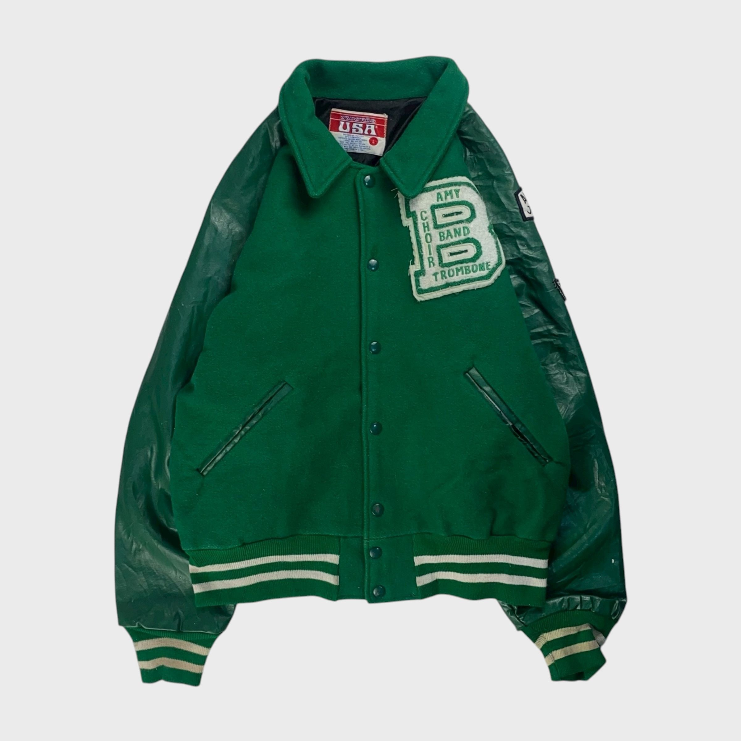 Vintage awards USA 90s Jacket Green Size L Size US L / EU 52-54 / 3 - 1 Thumbnail