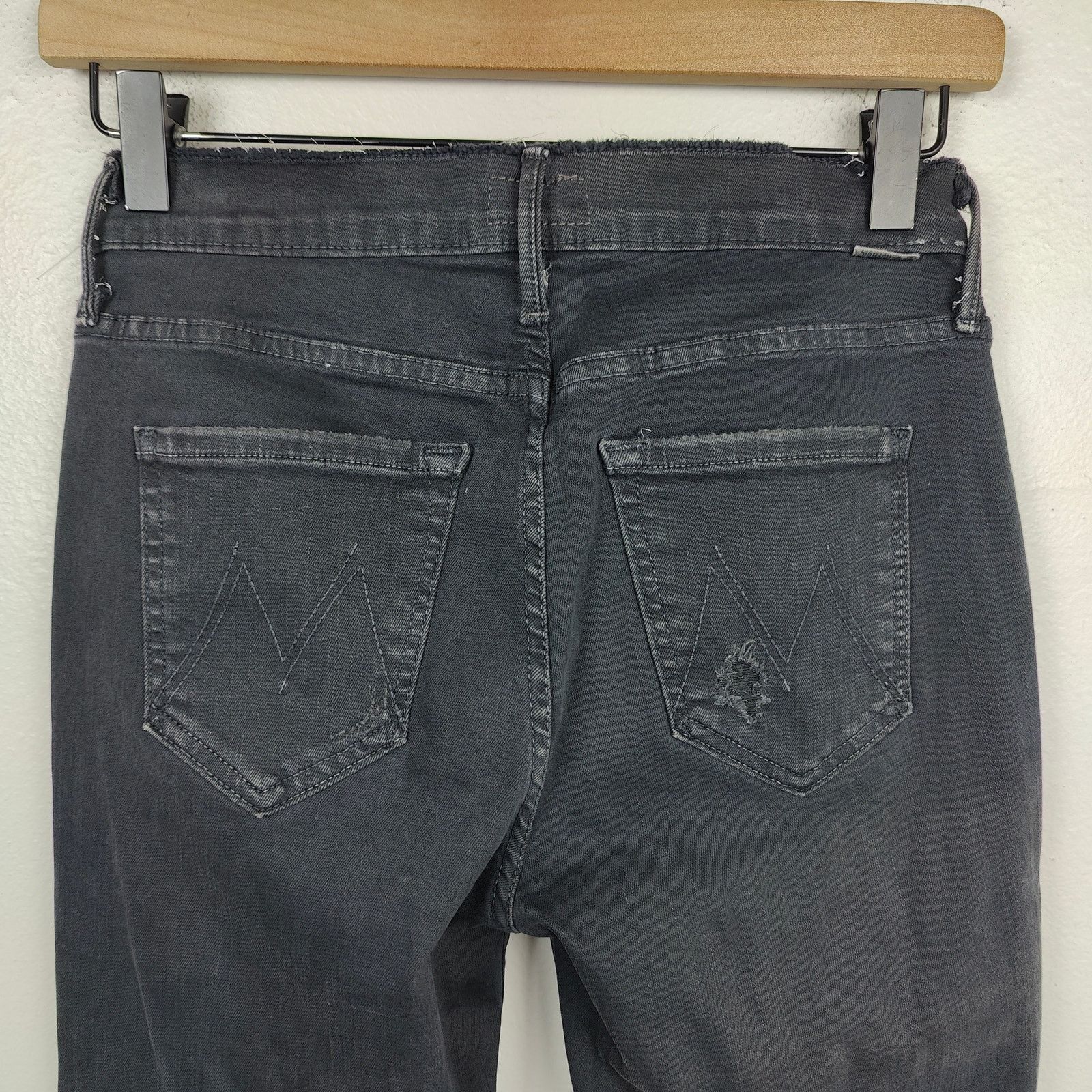 MOTHER Mother The Double Fray Jeans Womens 24 Sexy Just Walked Size 24" / US 00 / IT 34 - 6 Thumbnail