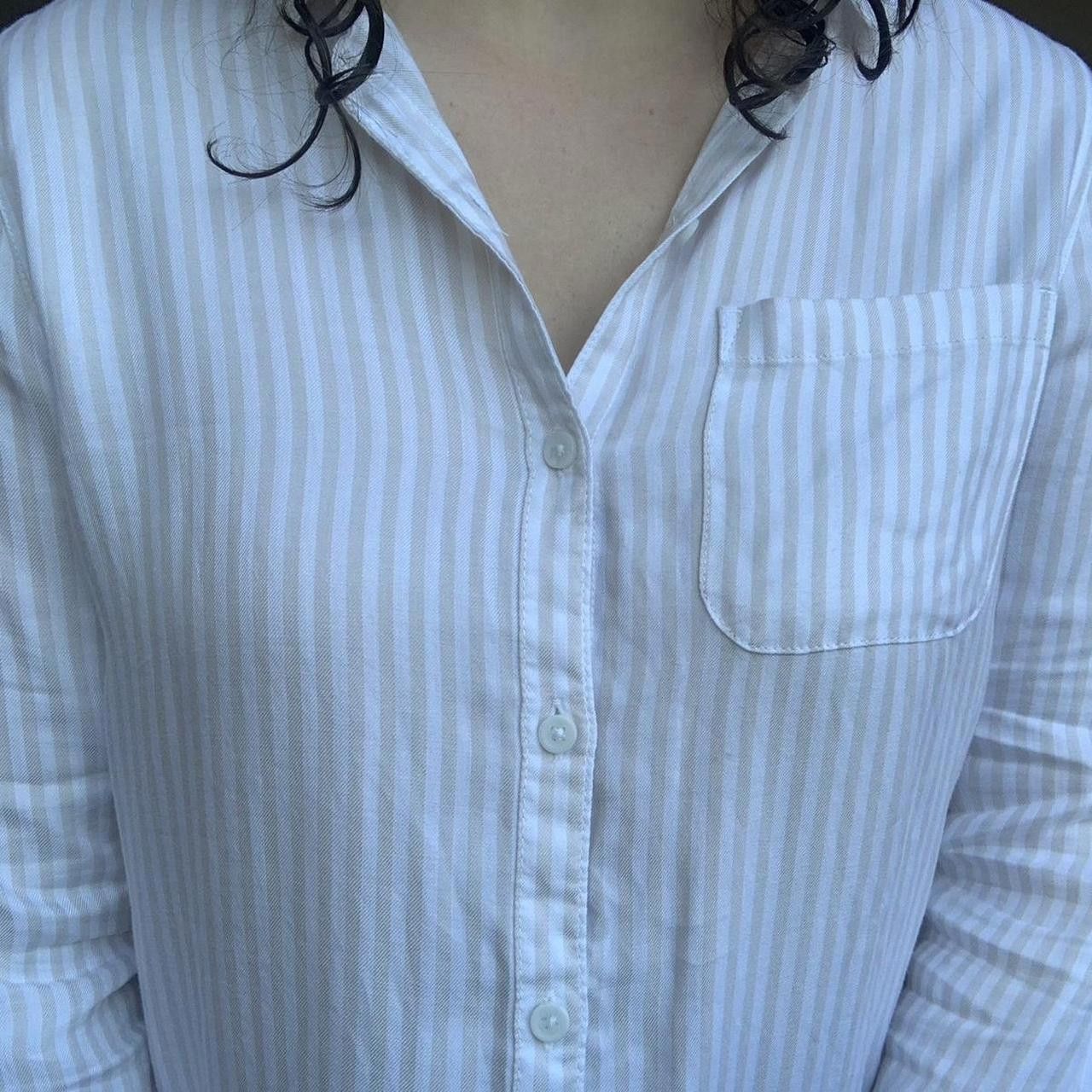Nordstrom Striped Nordstrom Blouse Size S / US 4 / IT 40 - 3 Thumbnail