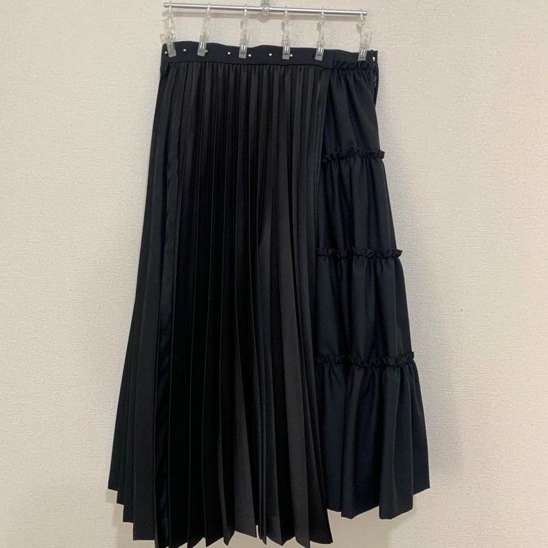 Comme des Garcons Comme Des Garcons size M Pleated splicing overskirt Size 24" / US 00 / IT 34 - 3 Thumbnail