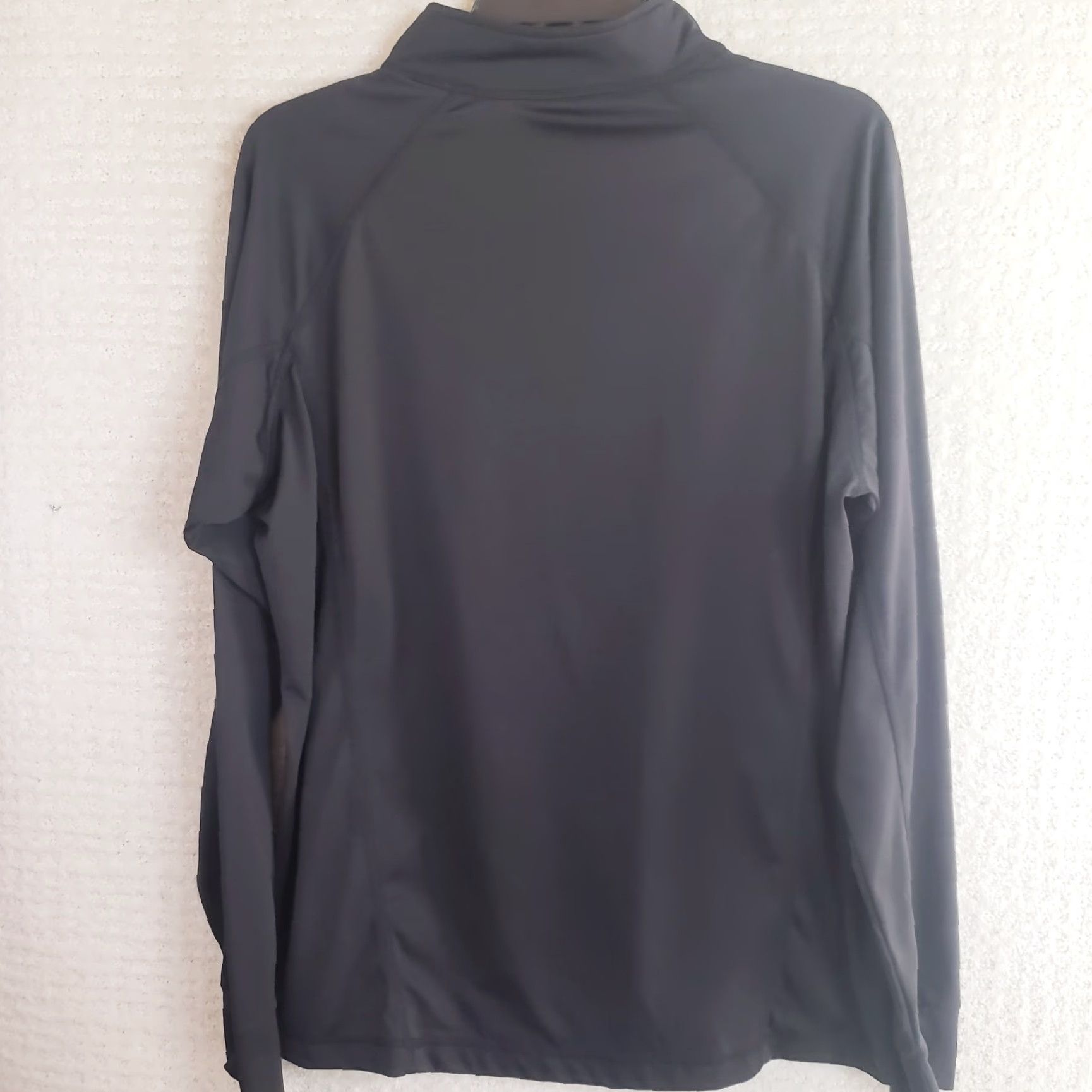 Vintage L.L. Bean Pullover Long Sleeve Black Lightweight Knit 1/4 Zip Mens L with Thumb Hole Shirt Sweater Shirt Running Casual Workwear VenTage No Size US L / EU 52-54 / 3 - 6 Thumbnail