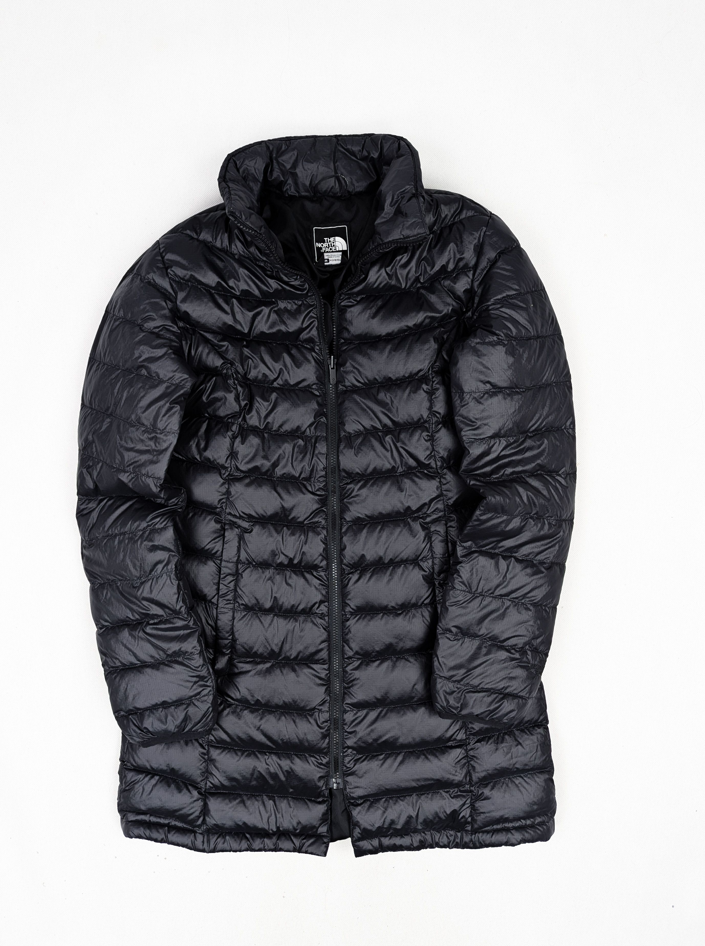The North Face black puffer down jacket coat M