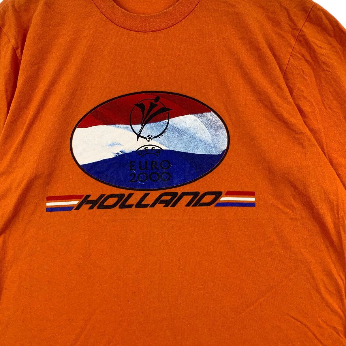 Adidas Vintage ADIDAS x HOLLAND EURO 2000 Semi Finalist Tee Size US L / EU 52-54 / 3 - 4 Thumbnail