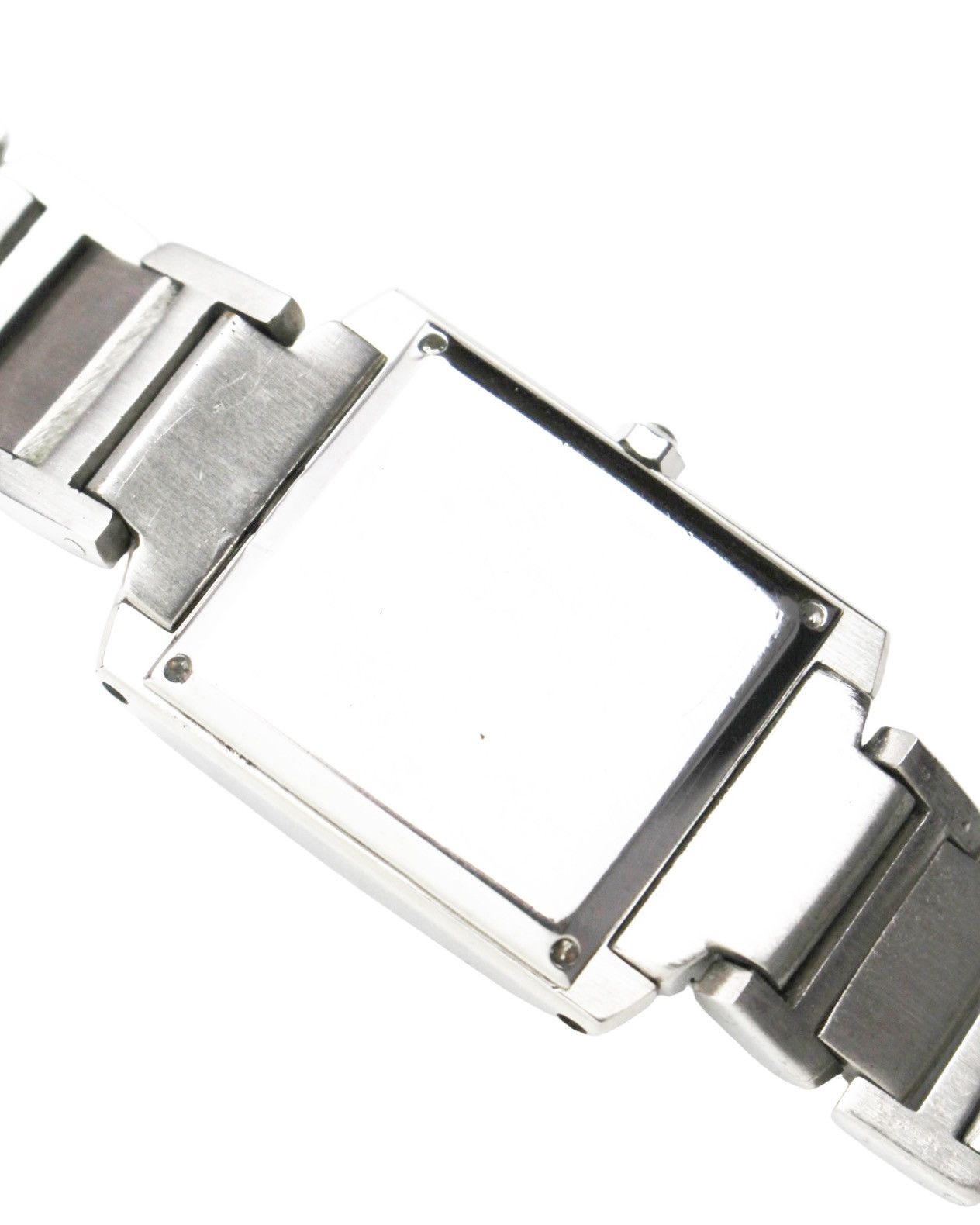 Japanese Brand 2000S GRANDEUR MONTRES SILVER TANK WATCH Size ONE SIZE - 6 Thumbnail