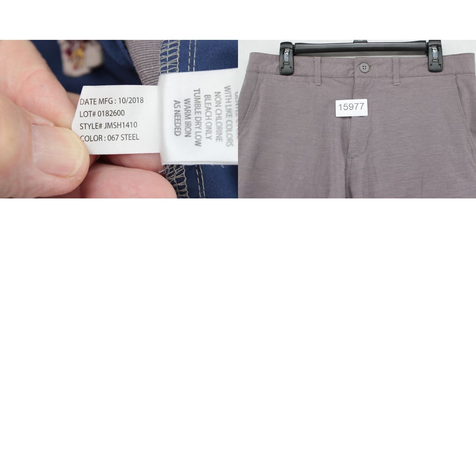 johnnie-O johnnie-O Mulligan Shorts Men's 33 Steel Prep-Formance Stretch Preppy Golf Size US 33 - 8 Thumbnail