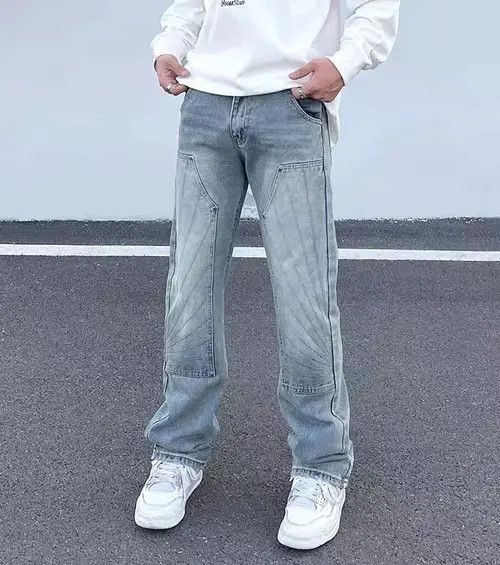 Jean Asakura x Kyoko washed faded utility skate hiphop jeans Size US 28 / EU 44 - 3 Thumbnail