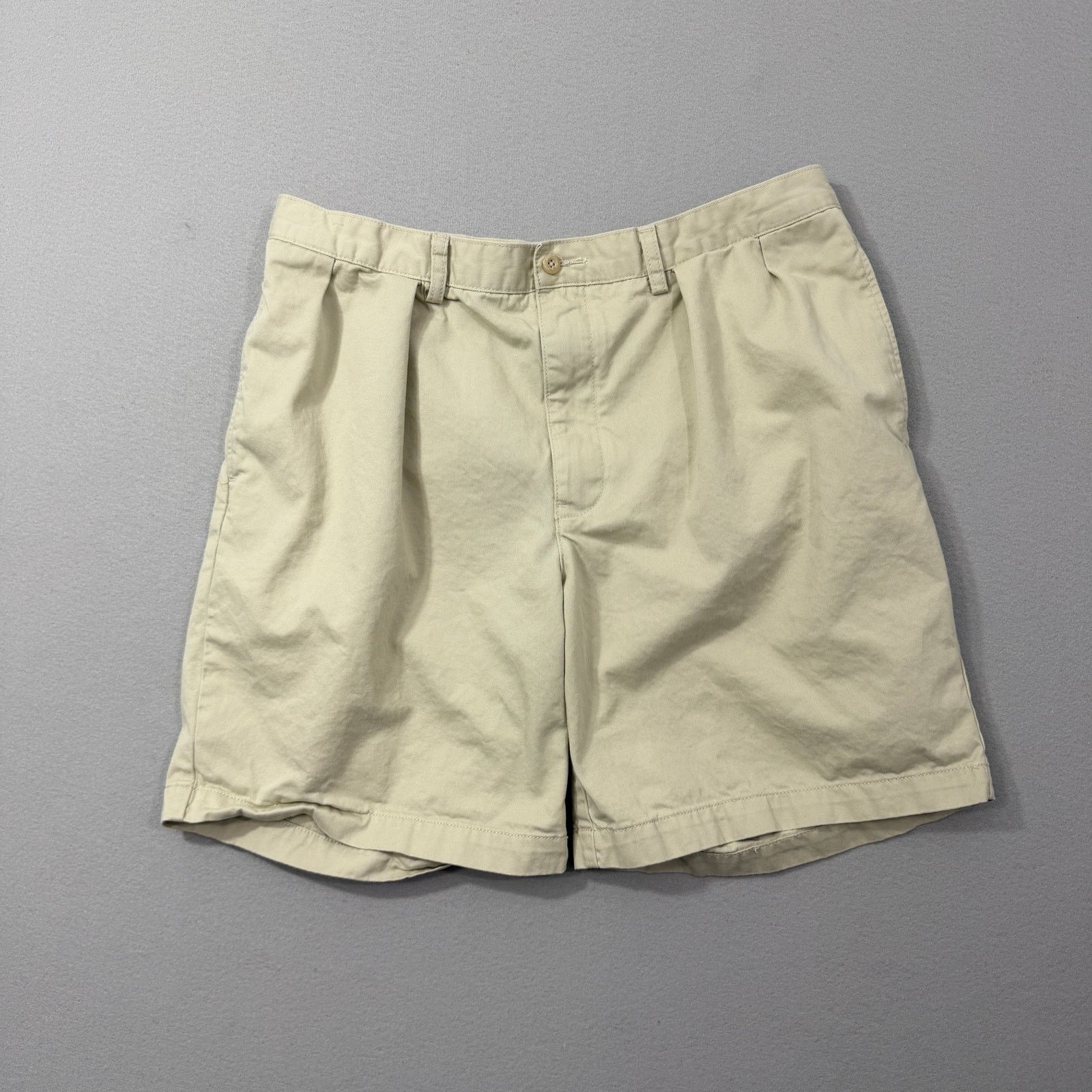 Vintage Polo Ralph Lauren Tyler Shorts 38 Tan 9" Inseam