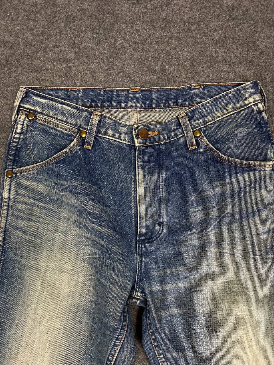 Wrangler vintage wrangler distressed denim gripper zipper Size US 32 / EU 48 - 8 Thumbnail