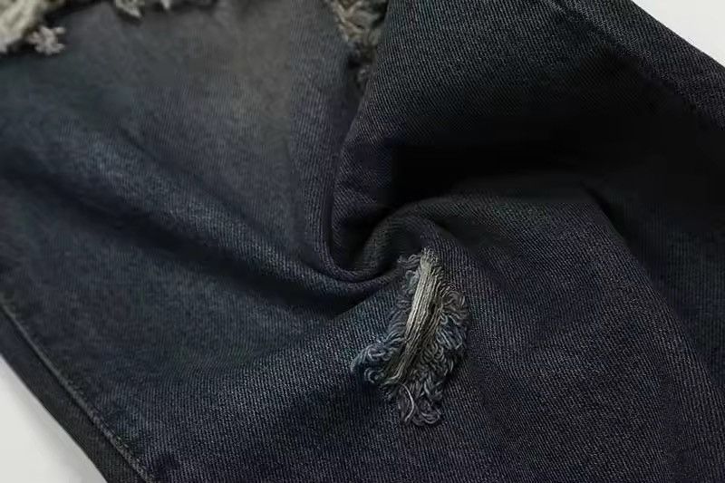 Jean Camouflage Patch Holes Jean Size US 29 - 9 Thumbnail