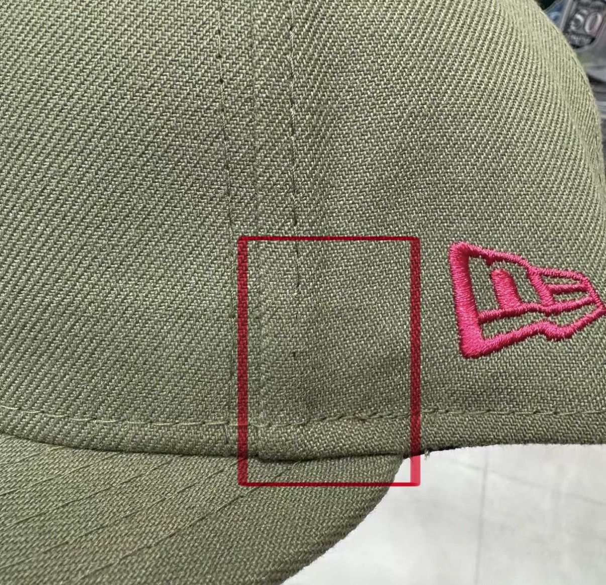New Era New Era Embroidered Flat Brim Baseball Cap J32 Size ONE SIZE - 8 Thumbnail