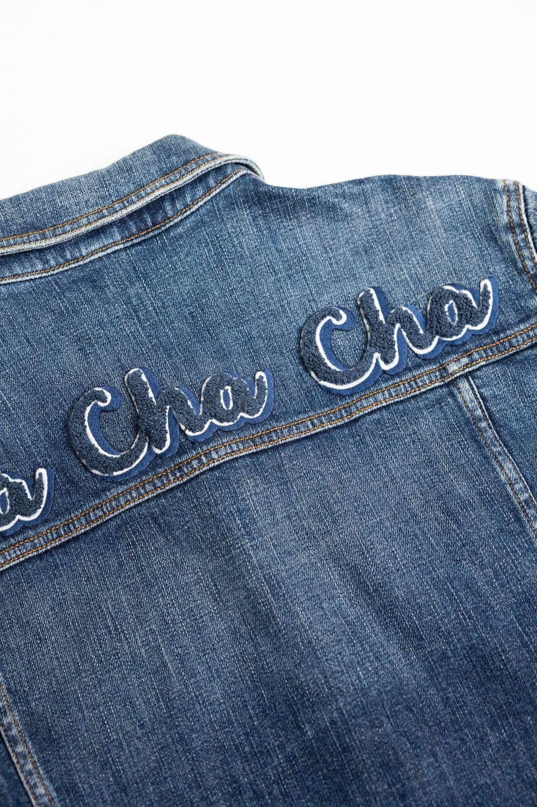 Dolce & Gabbana Dolce & Gabbana Sequin Patch Denim Jacket Size US M / EU 48-50 / 2 - 5 Thumbnail