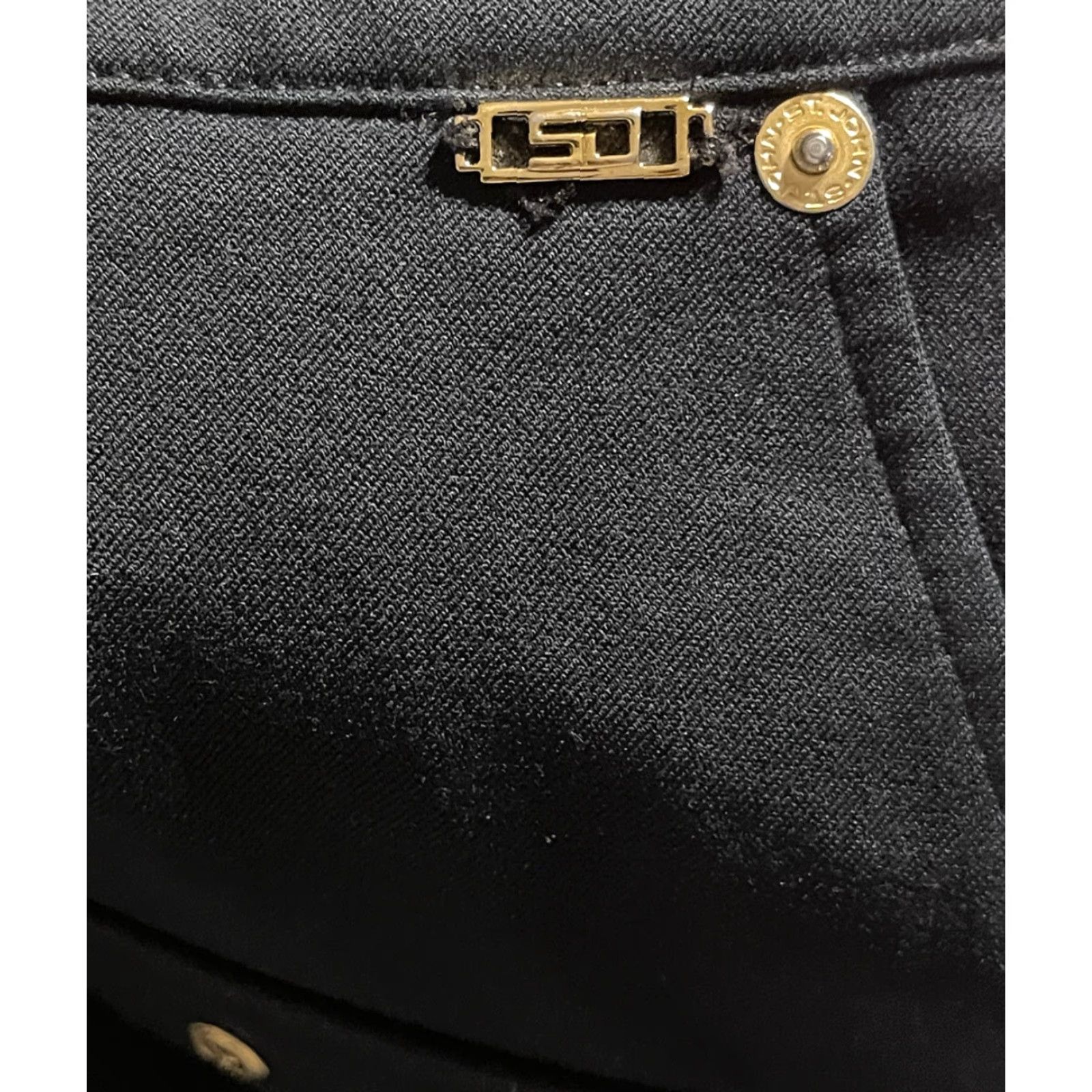 Essentials VINTAGE St John Sport Essentials By Marie Gray Black Cargo Pants 35x30.5 Size Size 24" / US 00 / IT 34 - 5 Thumbnail