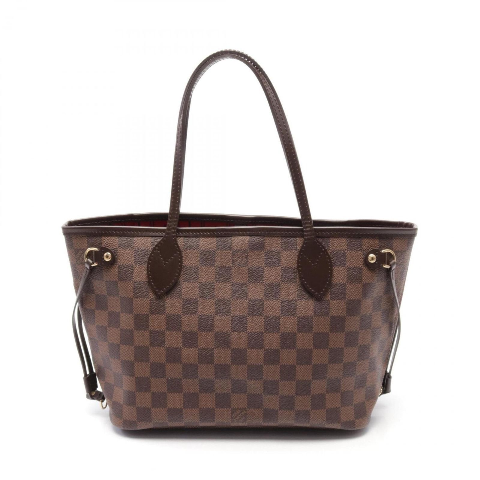Louis Vuitton Coated Canvas Brown Tote Bags