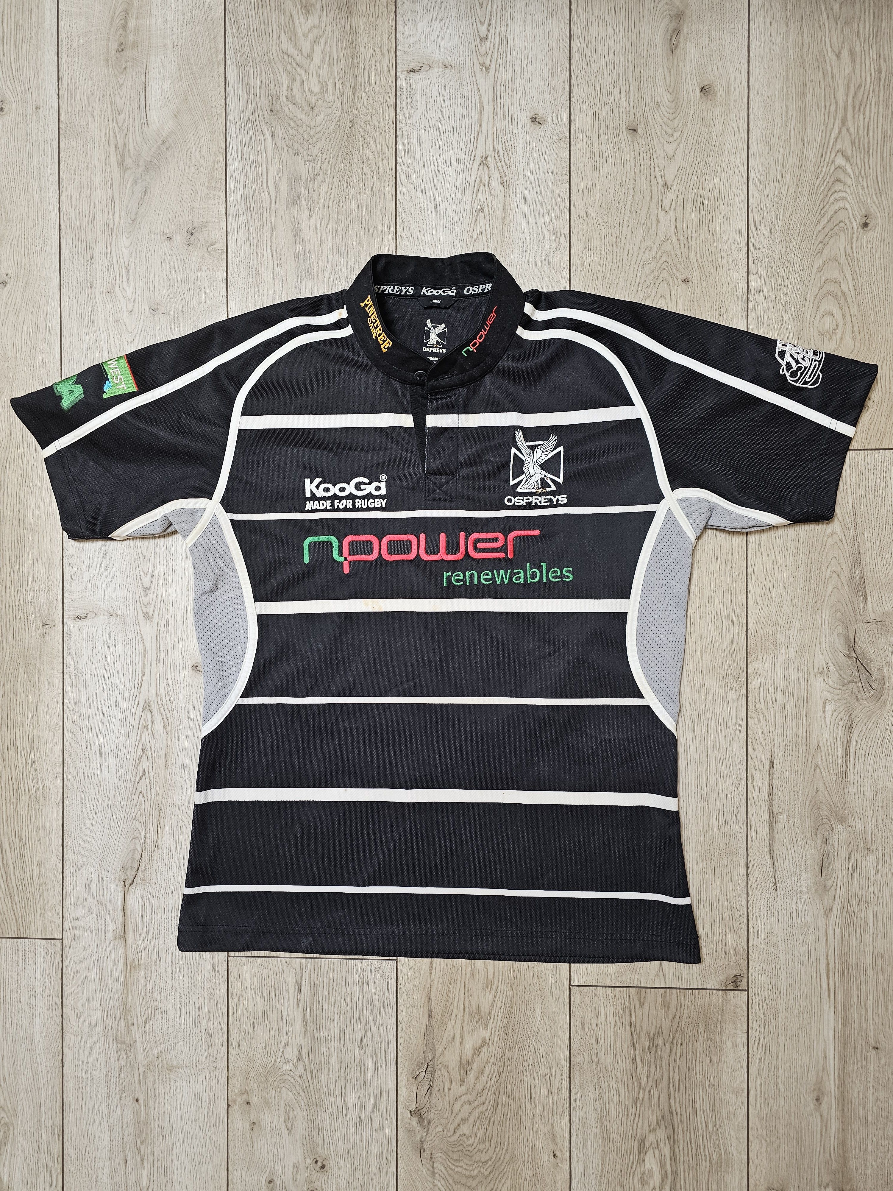 Vintage OSPREYS RUGBY VINTAGE JERSEY WALES RUGBY JERSEY RUGBY SHIRT Size US L / EU 52-54 / 3 - 1 Thumbnail