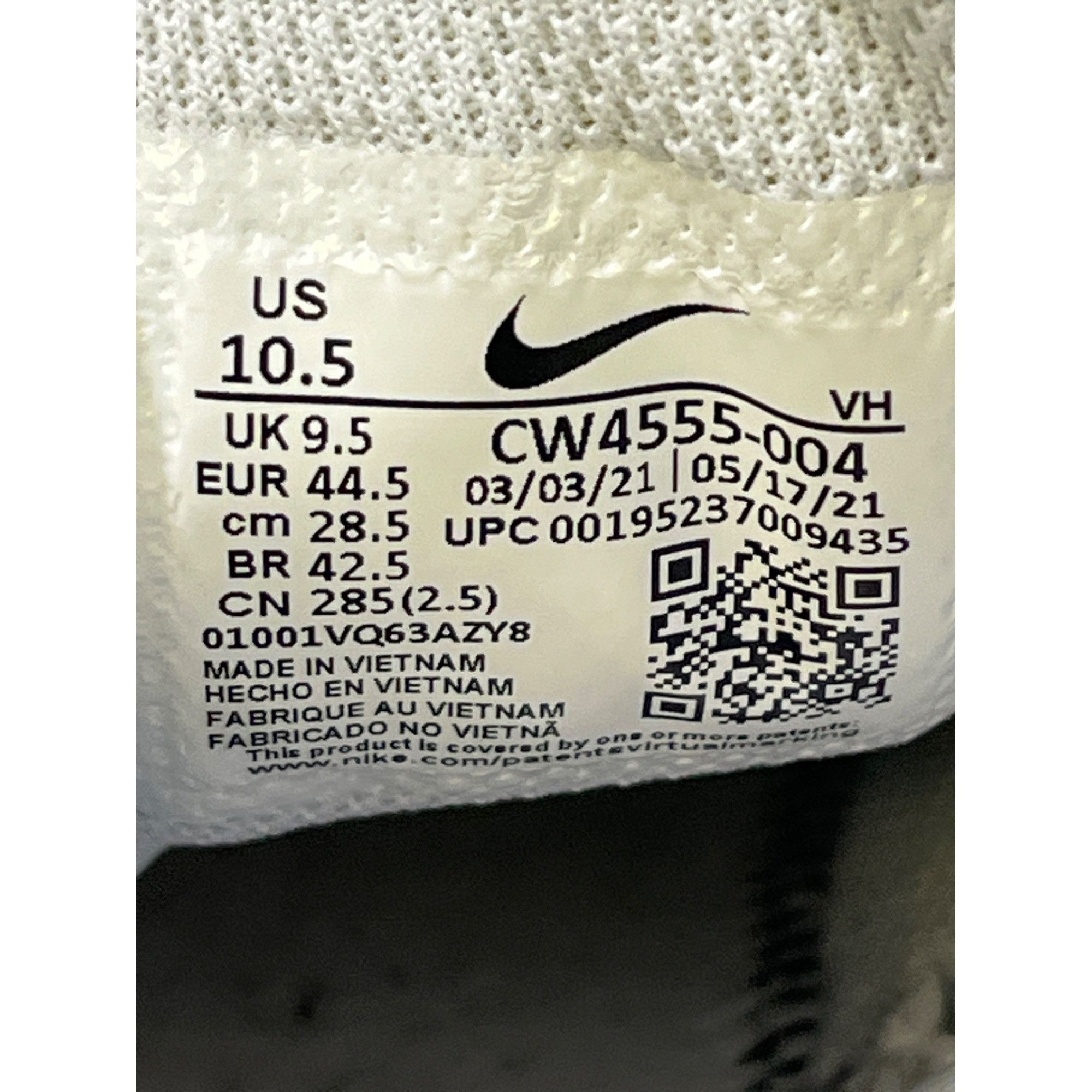 Nike Nike Air Max SC Mens White Low Top Sneakers Size 10.5 SKU 64 Size US 10.5 / EU 43-44 - 7 Thumbnail