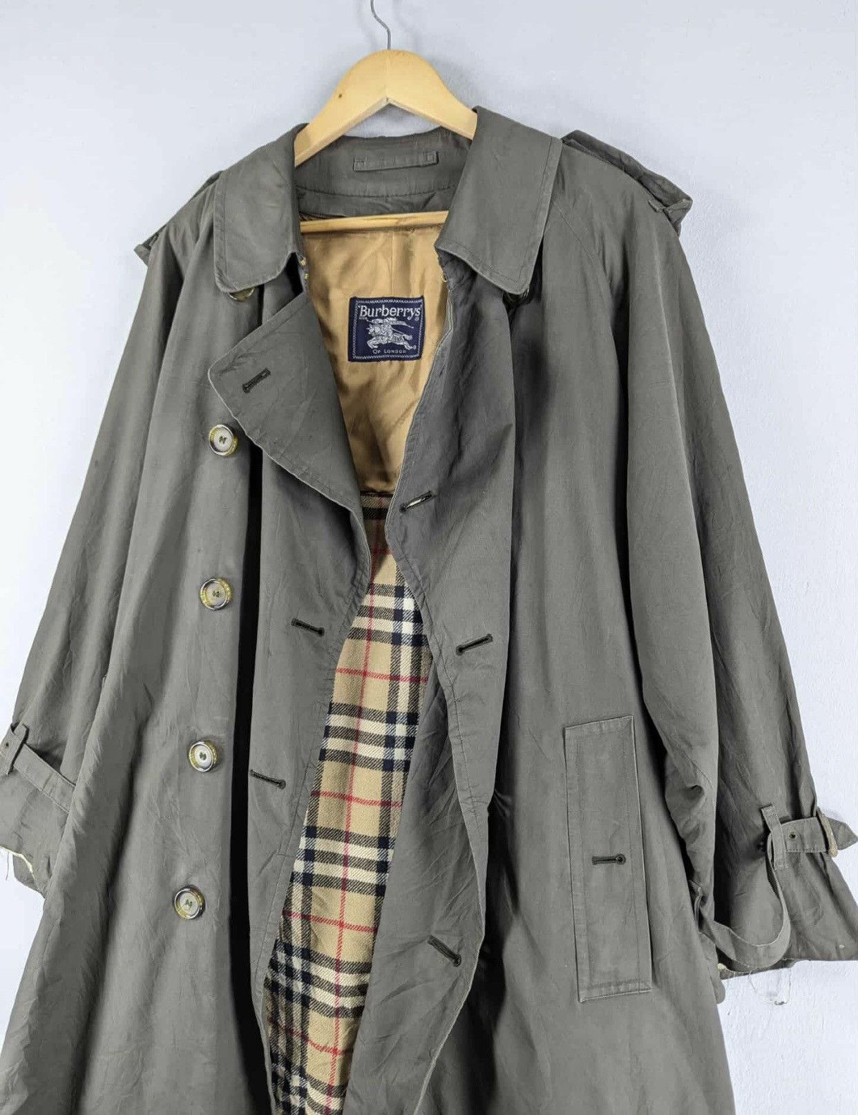Burberry Prorsum 🔥VTG BURBERRY TRENCH COATS DOUBLE BREAST Size US L / EU 52-54 / 3 - 3 Thumbnail