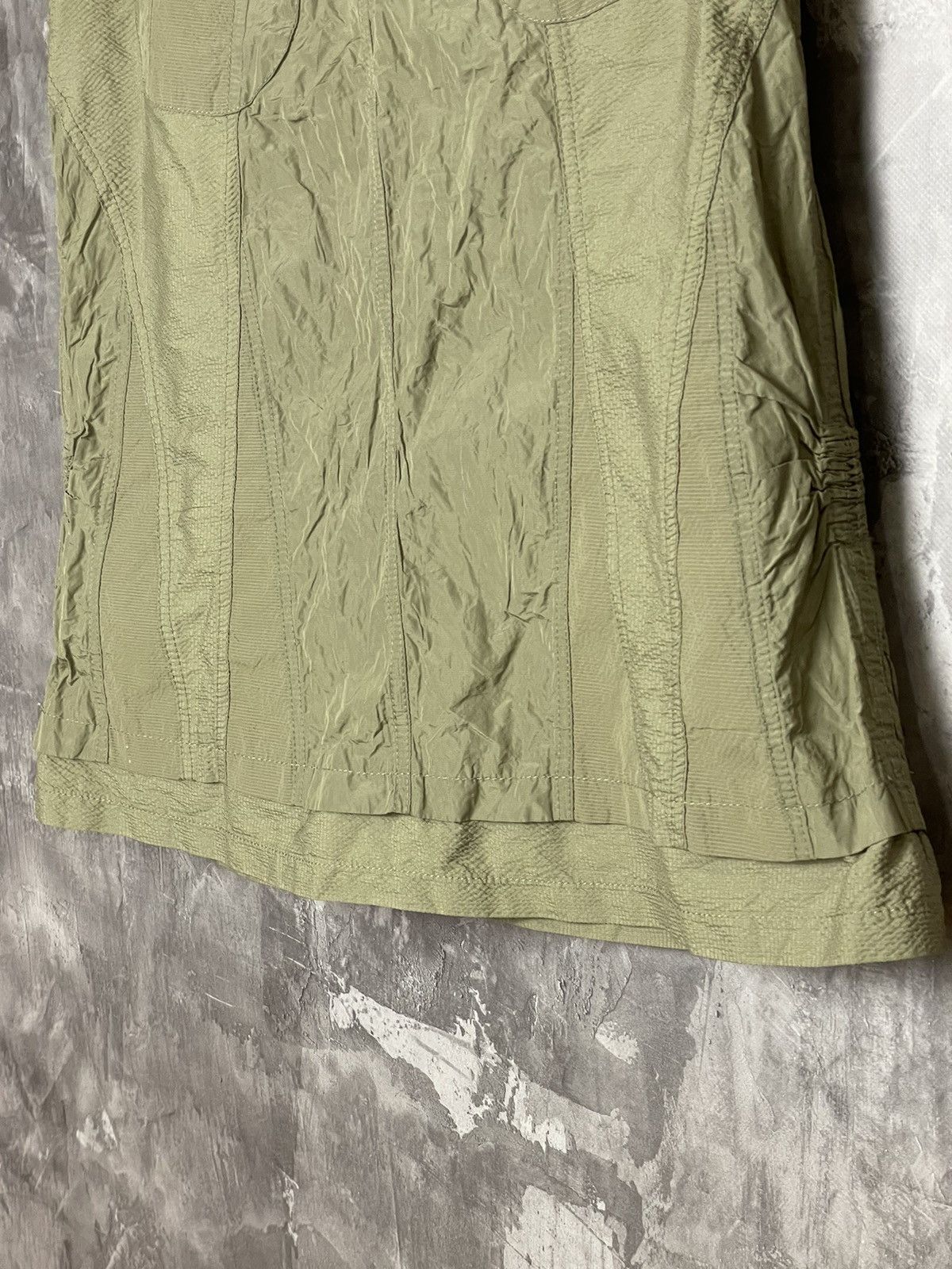 Japanese Brand × Vintage VINTAGE JAPANESE STYLE NYLON MID SKIRT Size 35" - 11 Thumbnail
