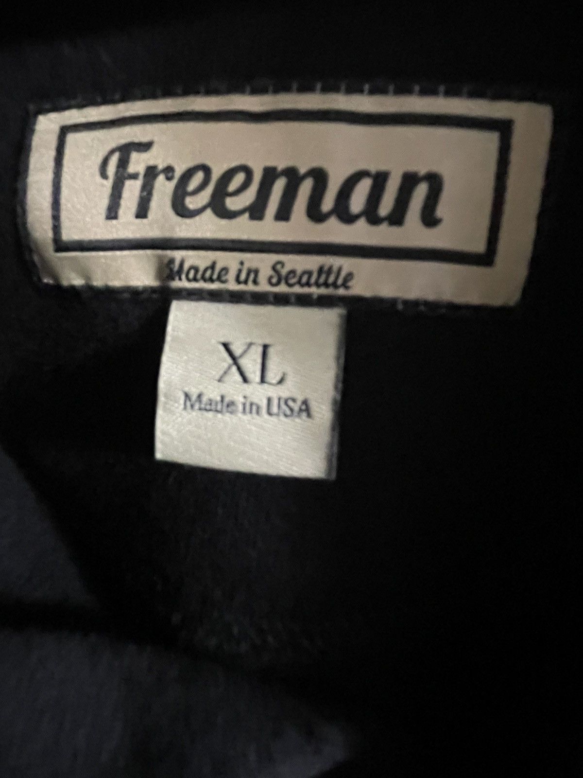 Freeman Freeman Snap Hoodie - Black XL Size US XL / EU 56 / 4 - 2 Thumbnail