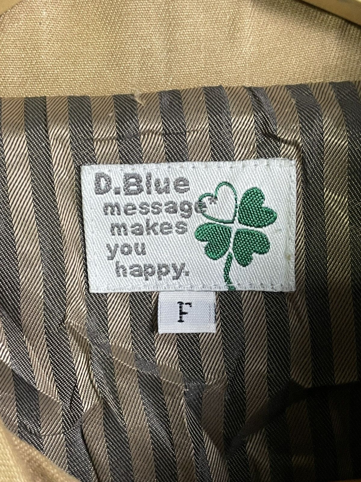 Japanese Brand × Other × Vintage D.Blue x Japanese Brand Outerwear Jacket (39) Size US S / EU 44-46 / 1 - 4 Thumbnail