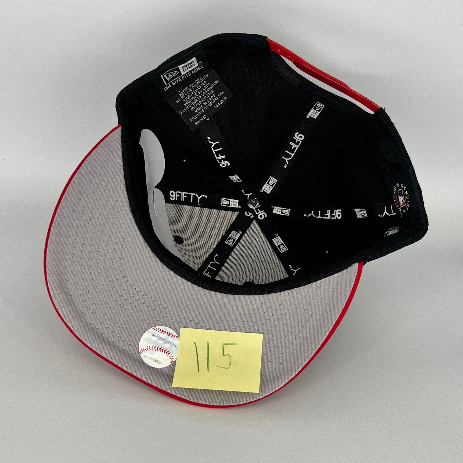 New Era Black Red New York Yankees NY Stadium Subway Series New Era Size ONE SIZE - 4 Thumbnail