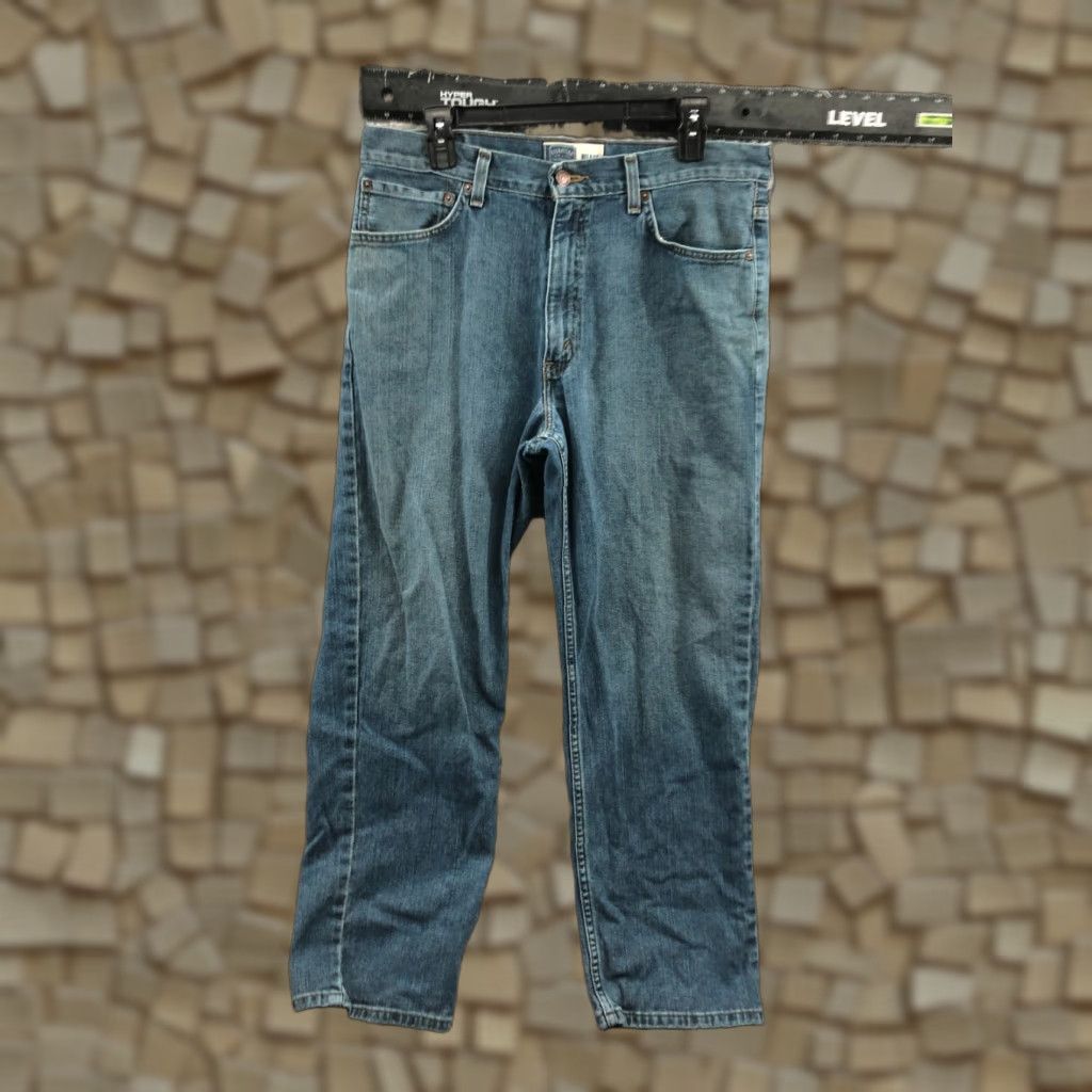 Levi's Levi's Signature Relaxed Straight Jeans Size 34x29 Mens Medium Wash Blue Size US 34 / EU 50 - 1 Thumbnail