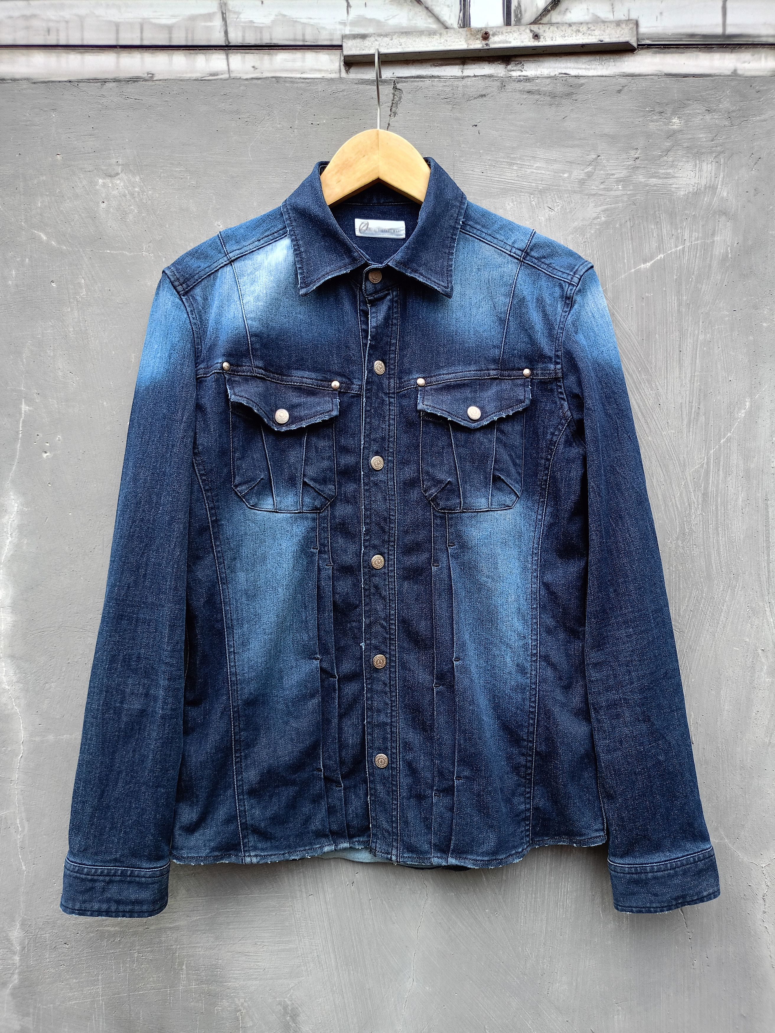 If Six Was Nine × Le Grande Bleu (L.G.B.) × Tornado Mart Tornado Mart Denim shirt Size US M / EU 48-50 / 2 - 1 Thumbnail