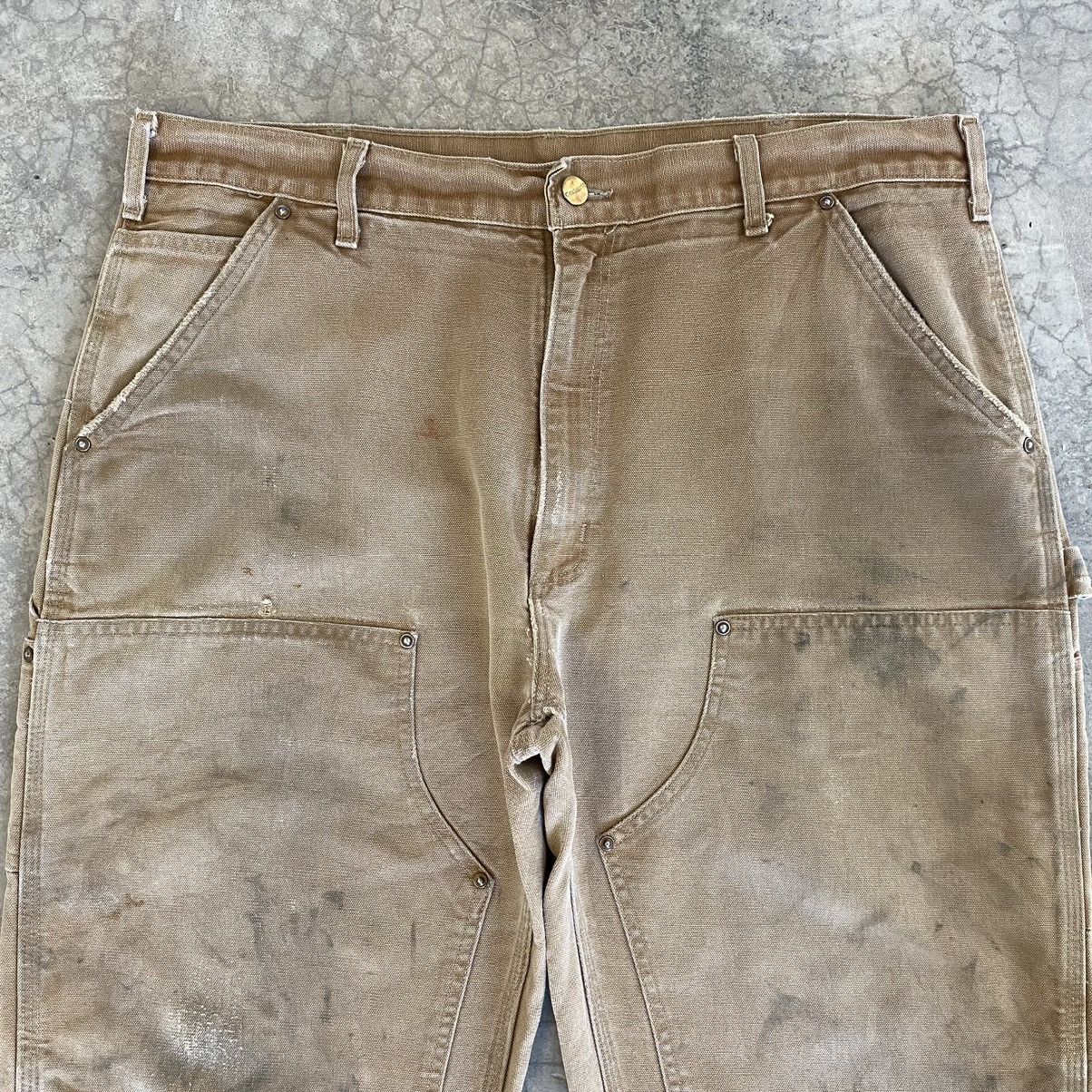 Carhartt VTG Carhartt Double Knee Faded Dirty Carpenter Pants Size US 38 / EU 54 - 12 Thumbnail