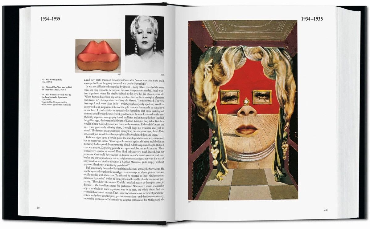 Taschen Dalí. The Paintings (Bibliotheca Universalis) Hardcover Size ONE SIZE - 4 Thumbnail