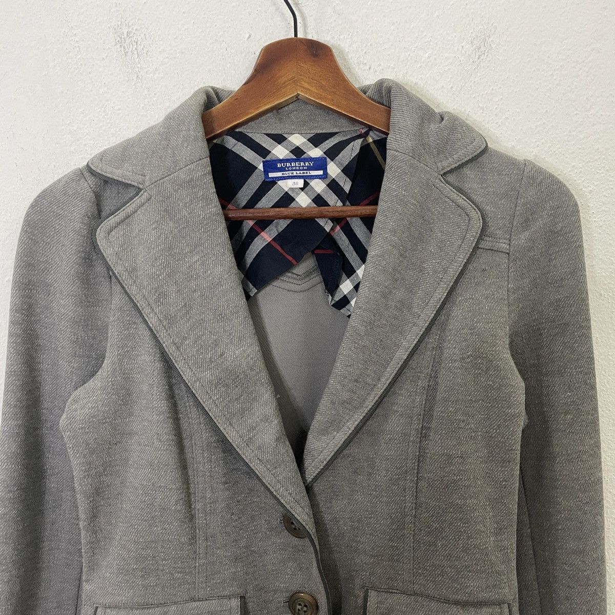 Burberry Vintage Burberry London Blue Label Jacket Size S / US 4 / IT 40 - 4 Thumbnail