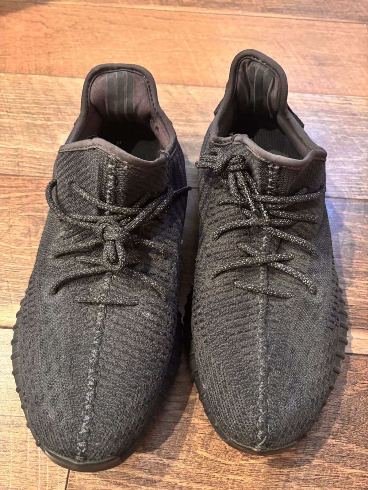 Yeezy Adidas Yeezy Boost 350 V2 Black Static Reflective Size US 11 / EU 44 - 6 Thumbnail