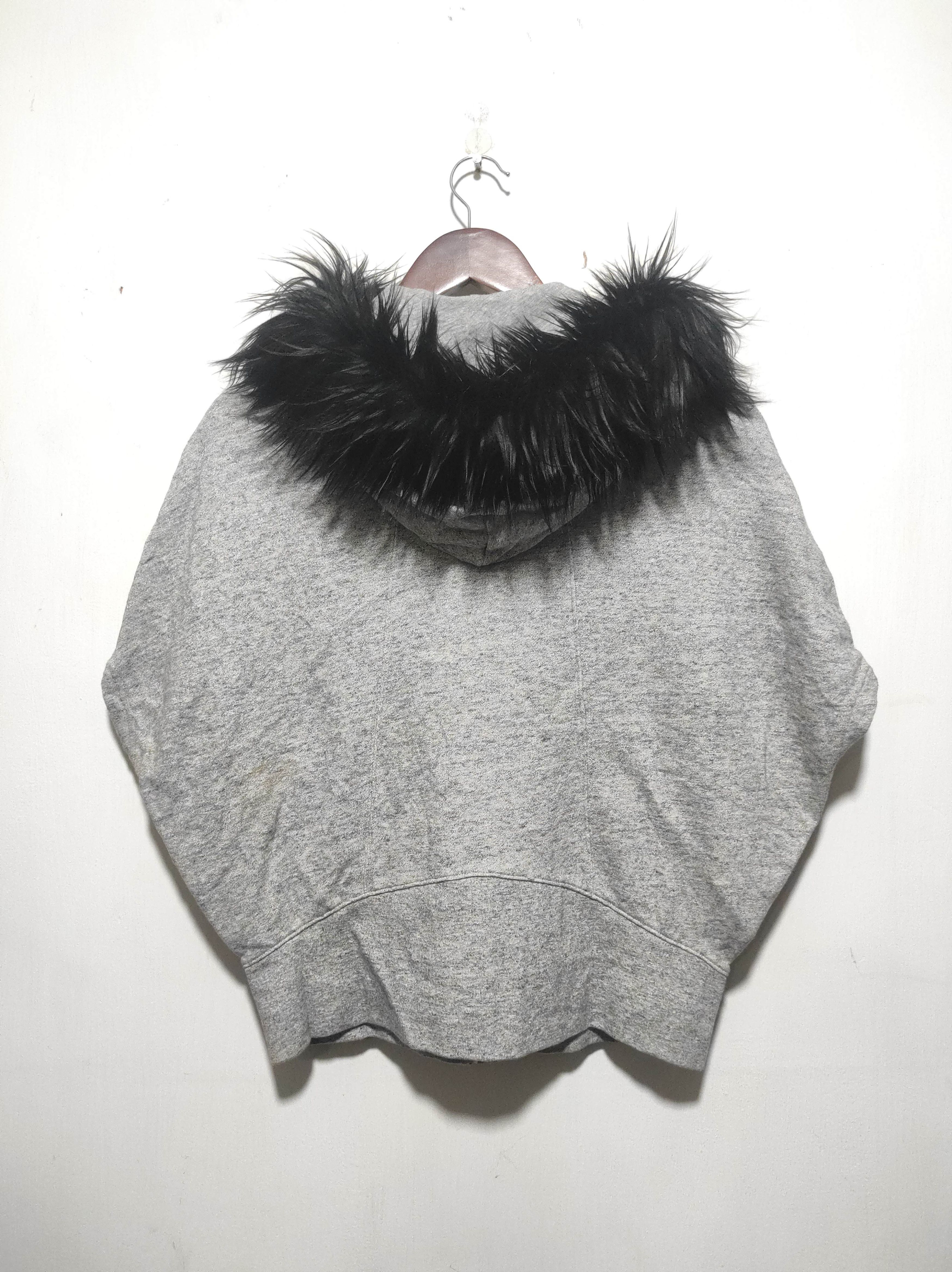If Six Was Nine Uniqlo Batwing Zip Fur Hoodie LGB style Size L / US 10 / IT 46 - 9 Thumbnail