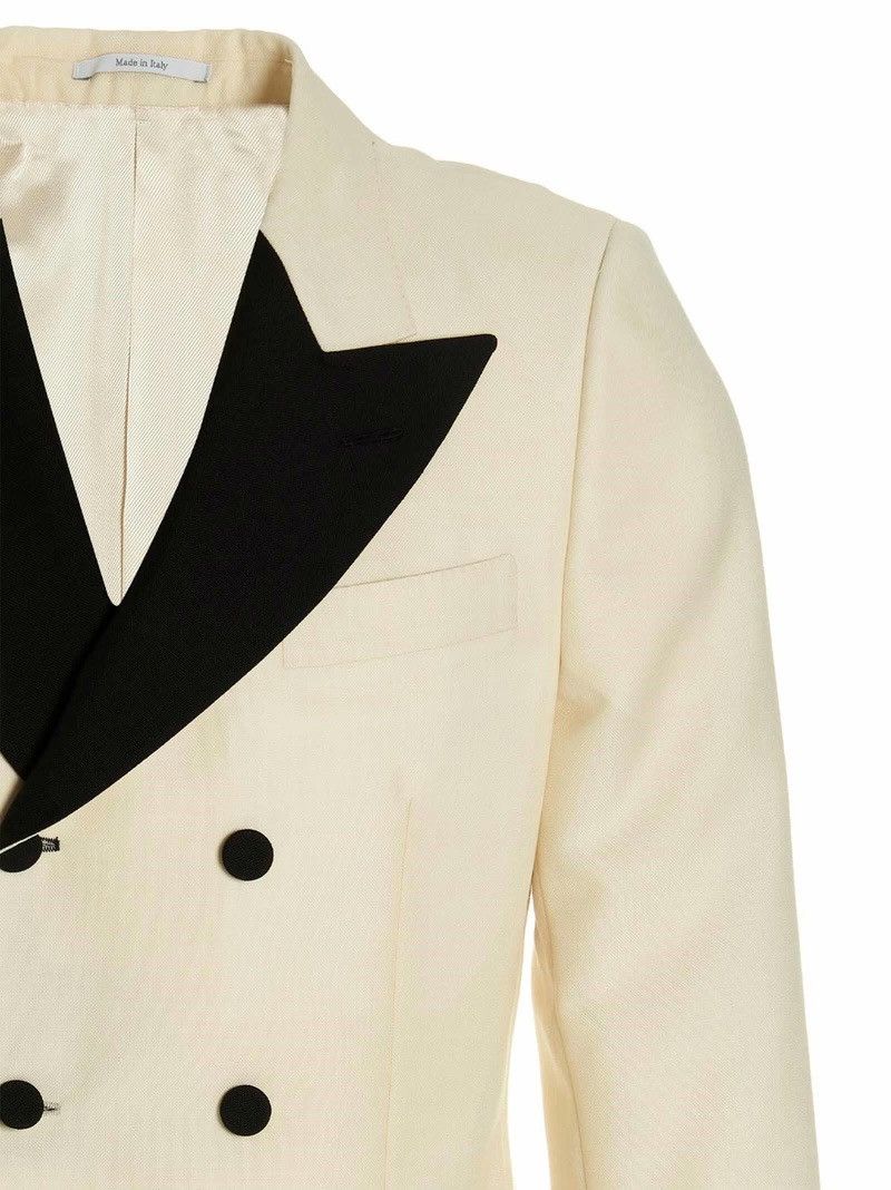 Gucci Gucci Ivory Tuxedo Jacket SS23 Size 46R - 2 Thumbnail