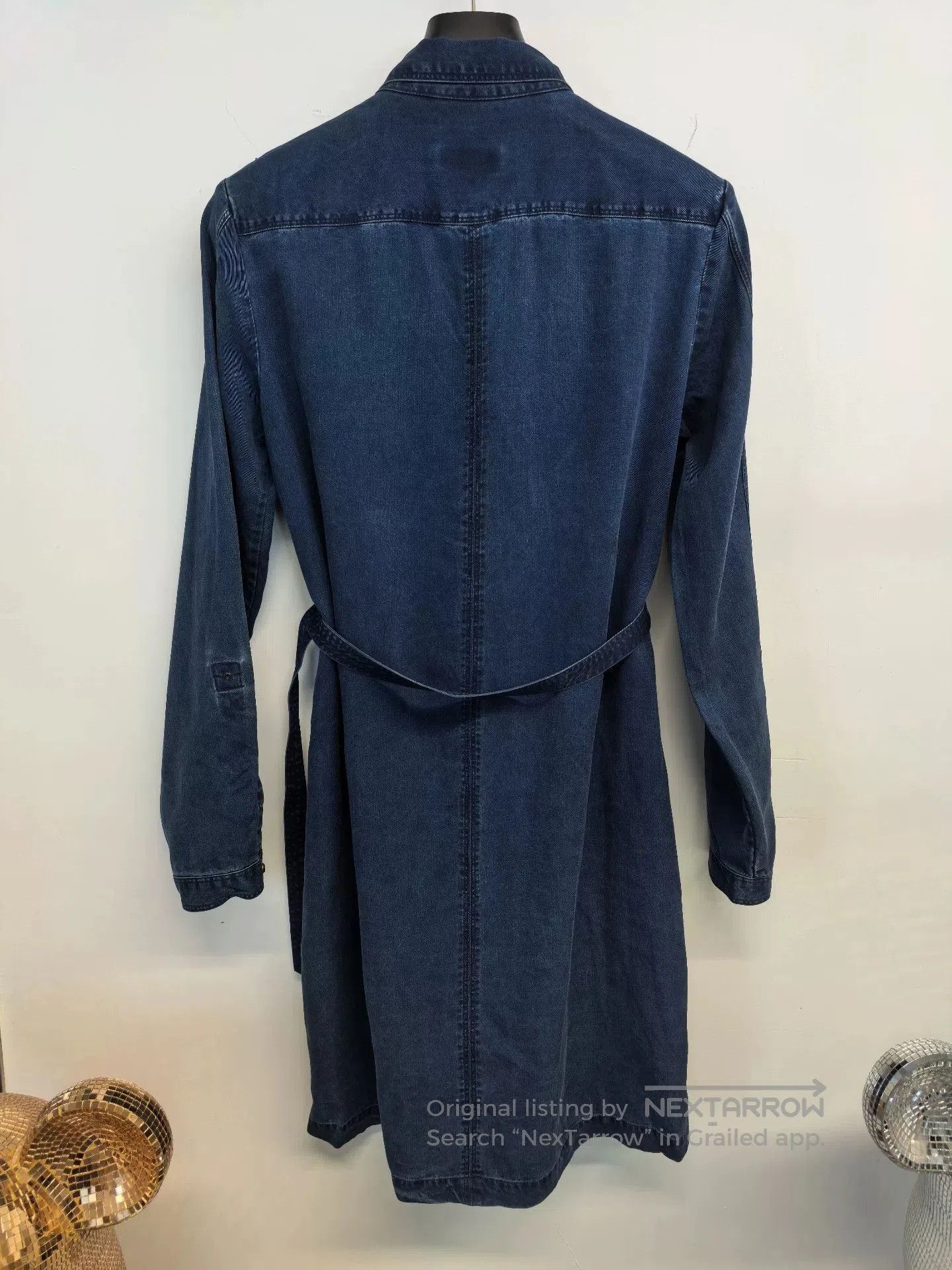 Burberry Burberry Women's Dark Blue Denim Shirt. Size M / US 6-8 / IT 42-44 - 4 Thumbnail