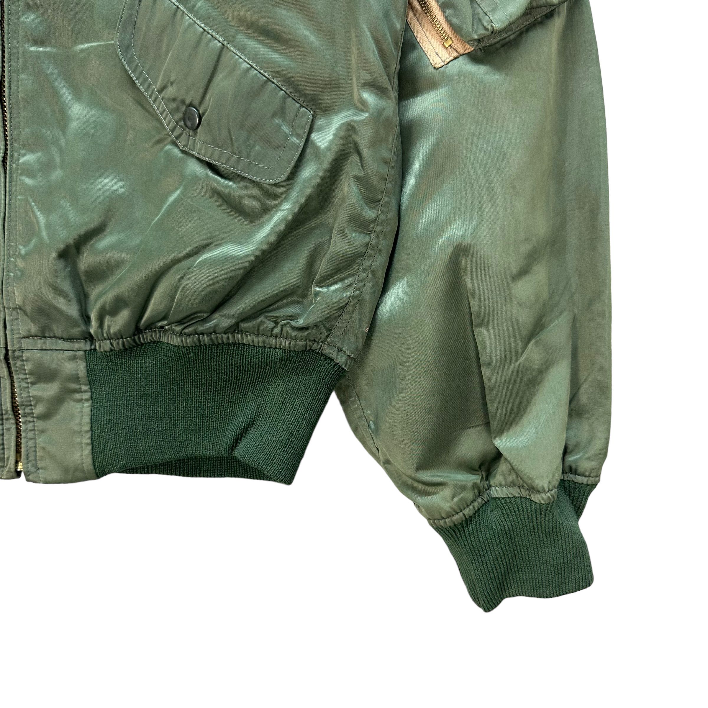 Vintage TRASHED VINTAGE HOUSTON MA 1 BOMBER JACKET #7480-148 Size US M / EU 48-50 / 2 - 5 Thumbnail