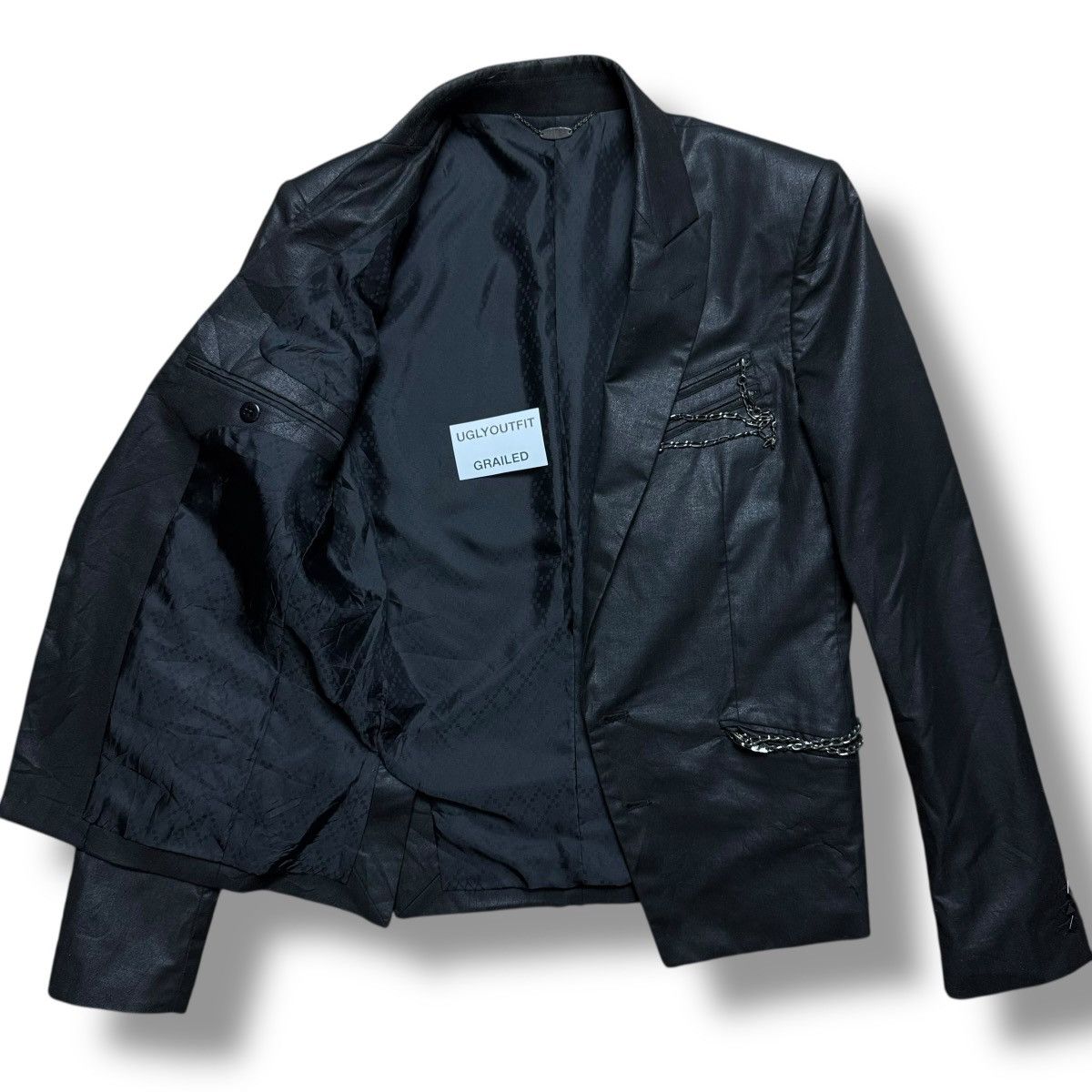 BUFFALO BOBS Buffalo Bobs Waxed Chain Blazer Jacket Size US M / EU 48-50 / 2 - 5 Thumbnail
