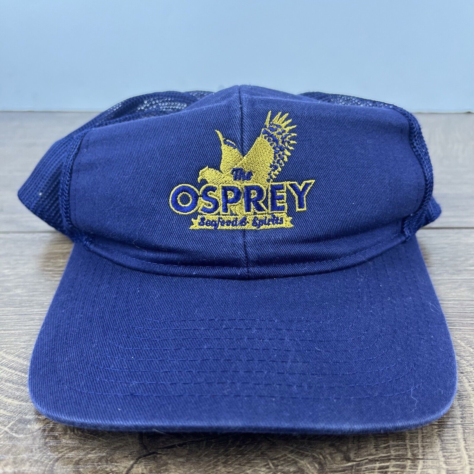 Other The Osprey Hat Seafood Osprey Snapback Hat Blue Adjustable H Size ONE SIZE - 4 Thumbnail