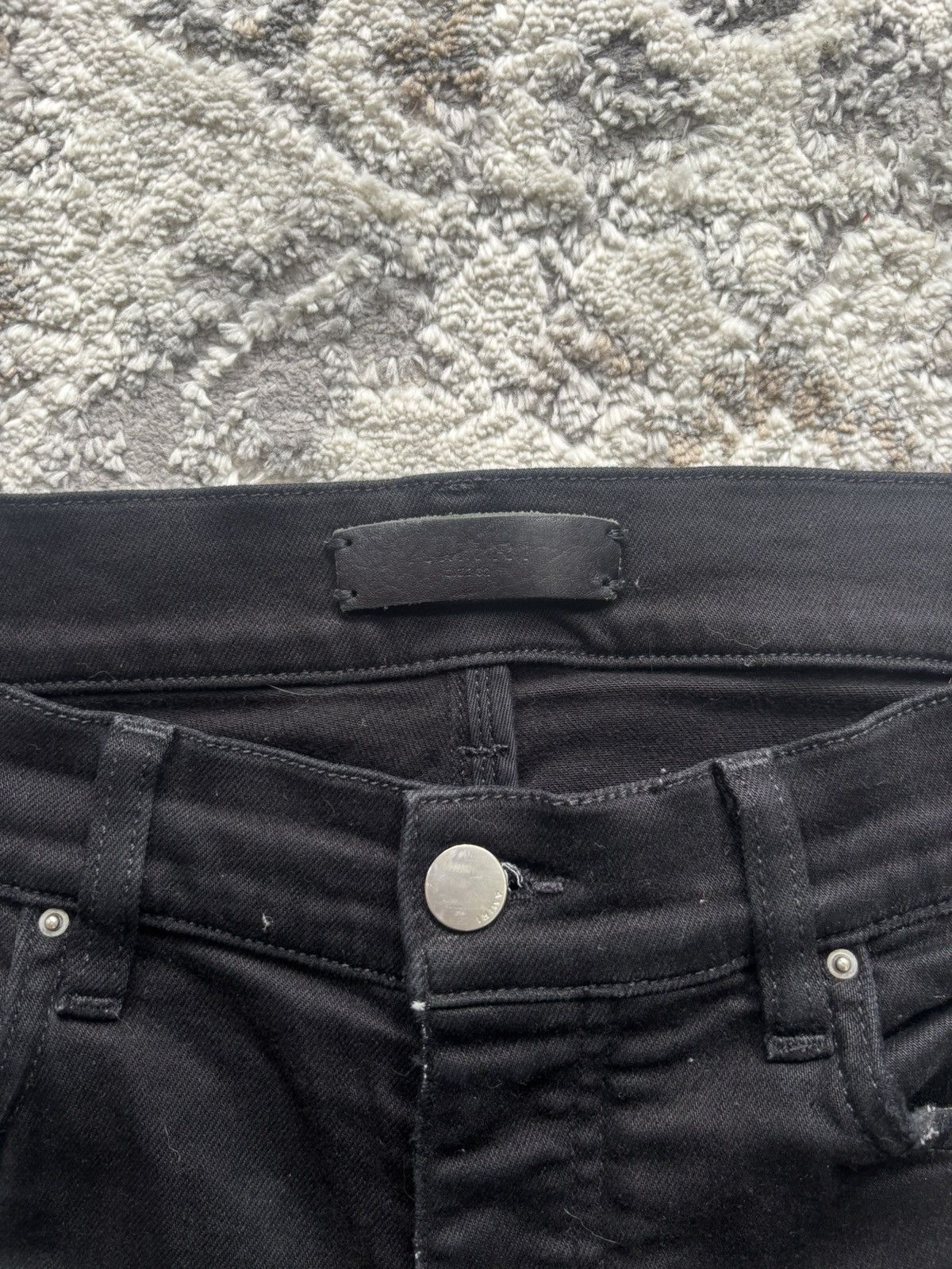 Amiri Amiri MX1 Black On Black Patch Size US 32 / EU 48 - 3 Thumbnail