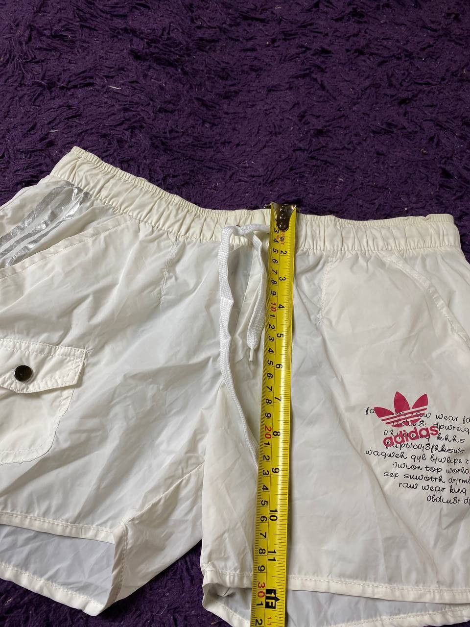 Adidas Vintage Y2K Adidas Stripes Shorts Streetwear Fashion Size 38" / US 16 / IT 52 - 16 Thumbnail