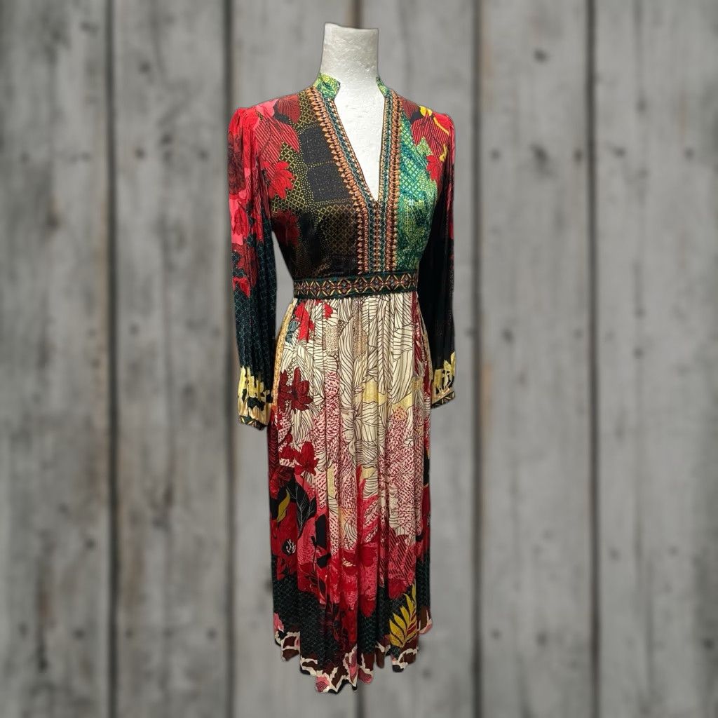 knee length dresses for ladies DAMSEL MAXI DRESS  Bhanuni by jyoti