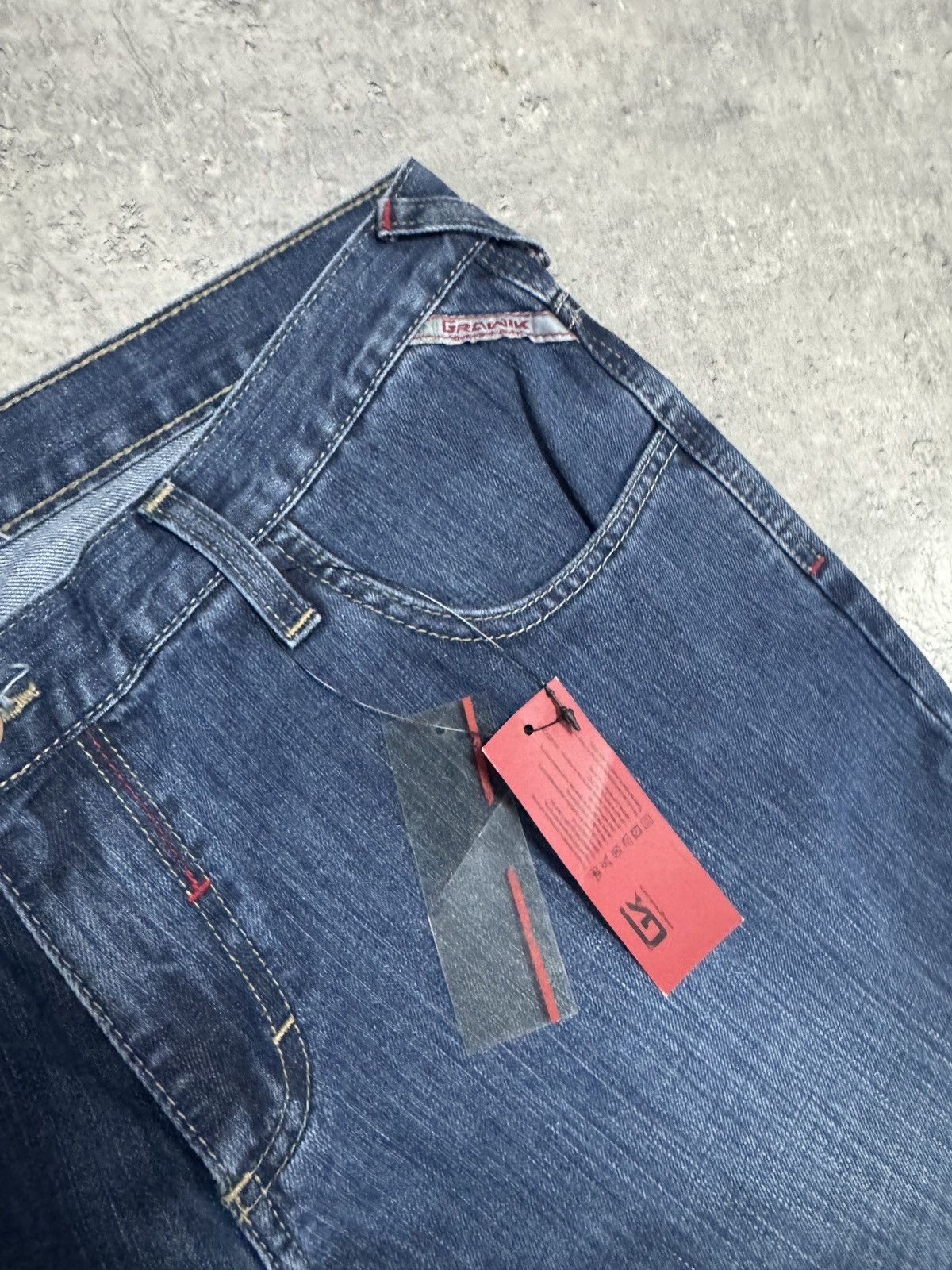 Other ᶠᵃⁿᶜʸᵍᵘʸ BNWT Y2K Baggy Washed Denim Jeans Wide leg vintage Size US 36 / EU 52 - 5 Thumbnail