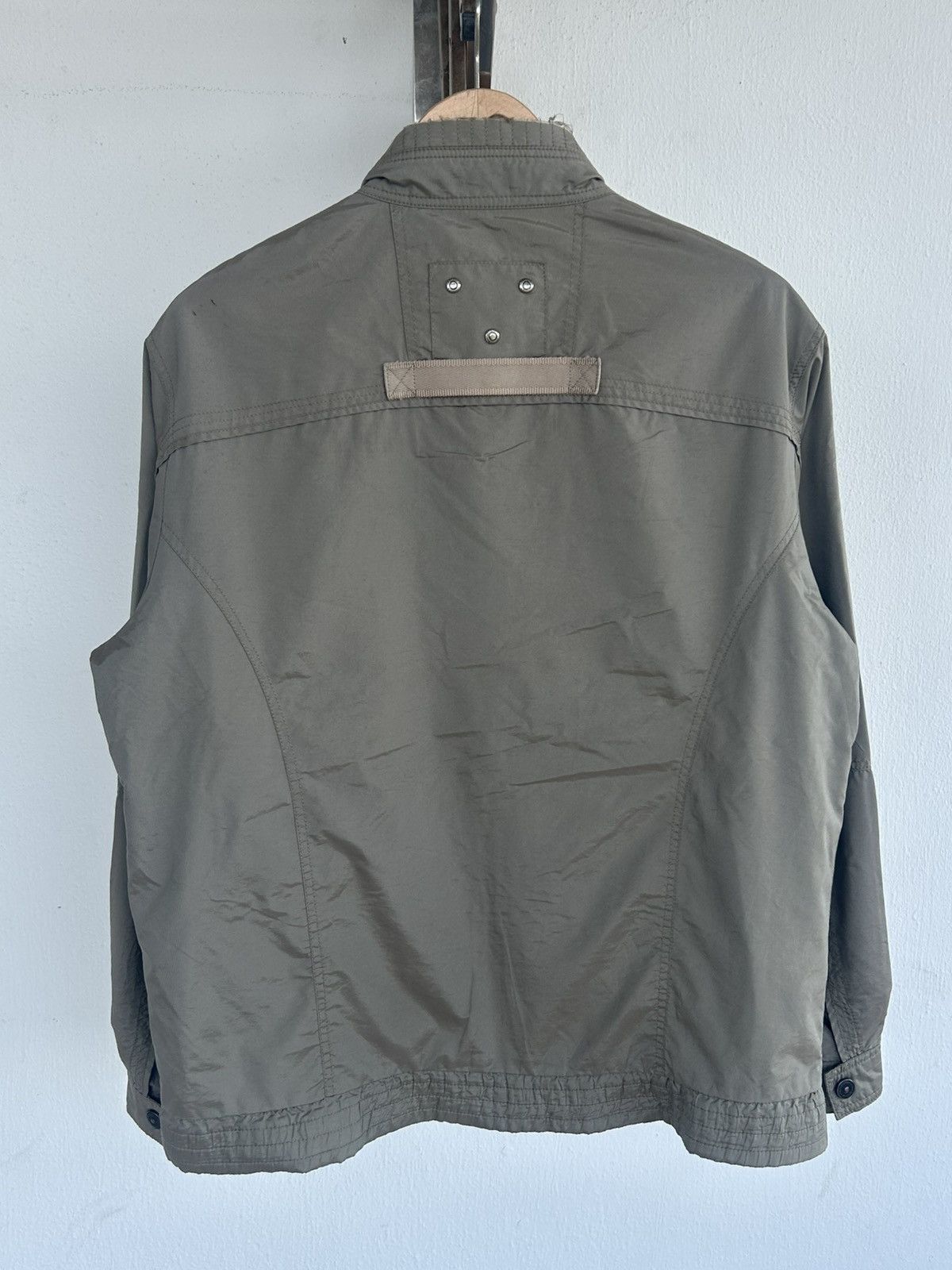 Dolce & Gabbana D&Gababna Vintage Nylon Distress Olive Jacket Size US L / EU 52-54 / 3 - 2 Thumbnail